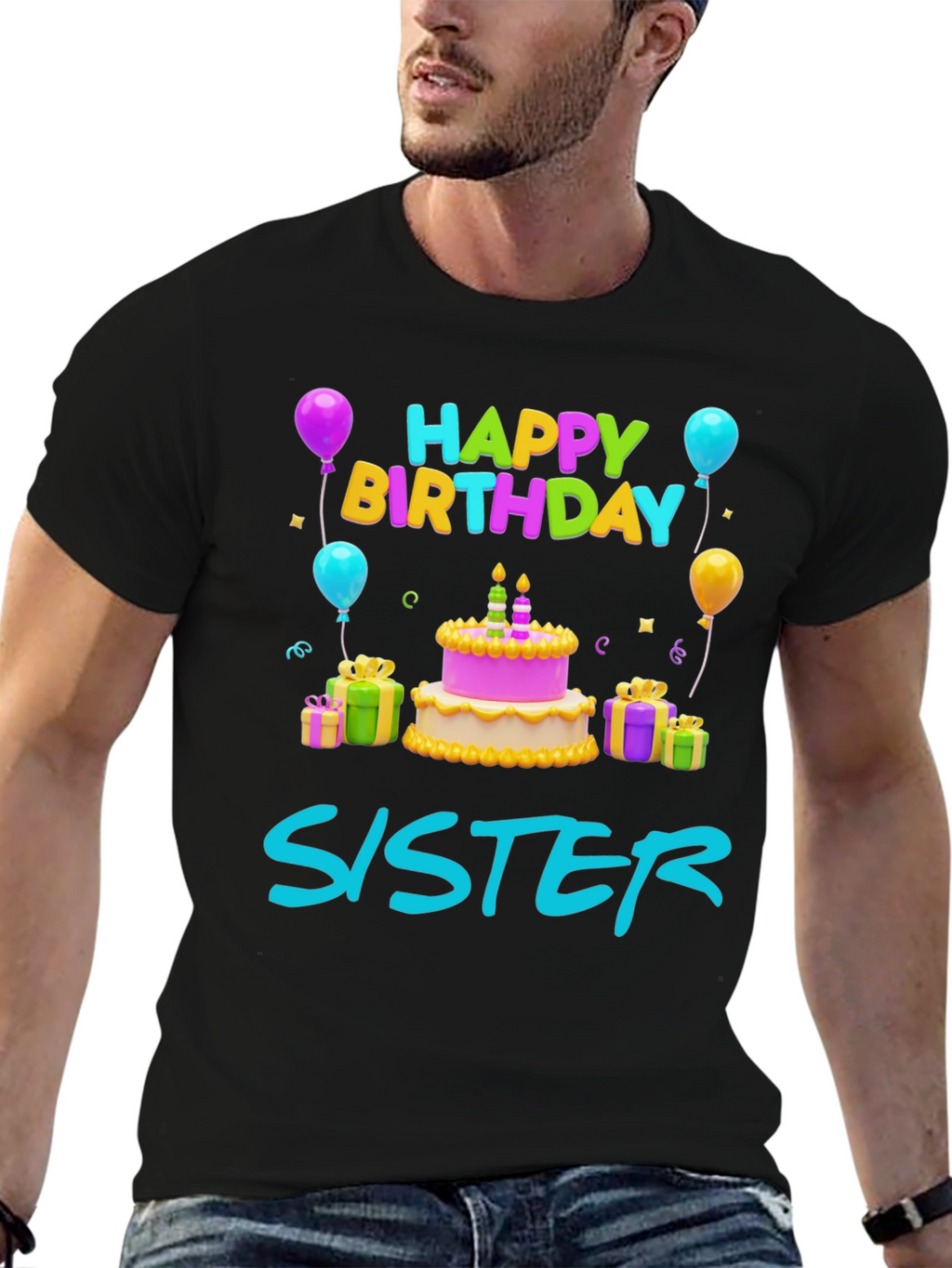 Happy Birthday Sister T-Shirt