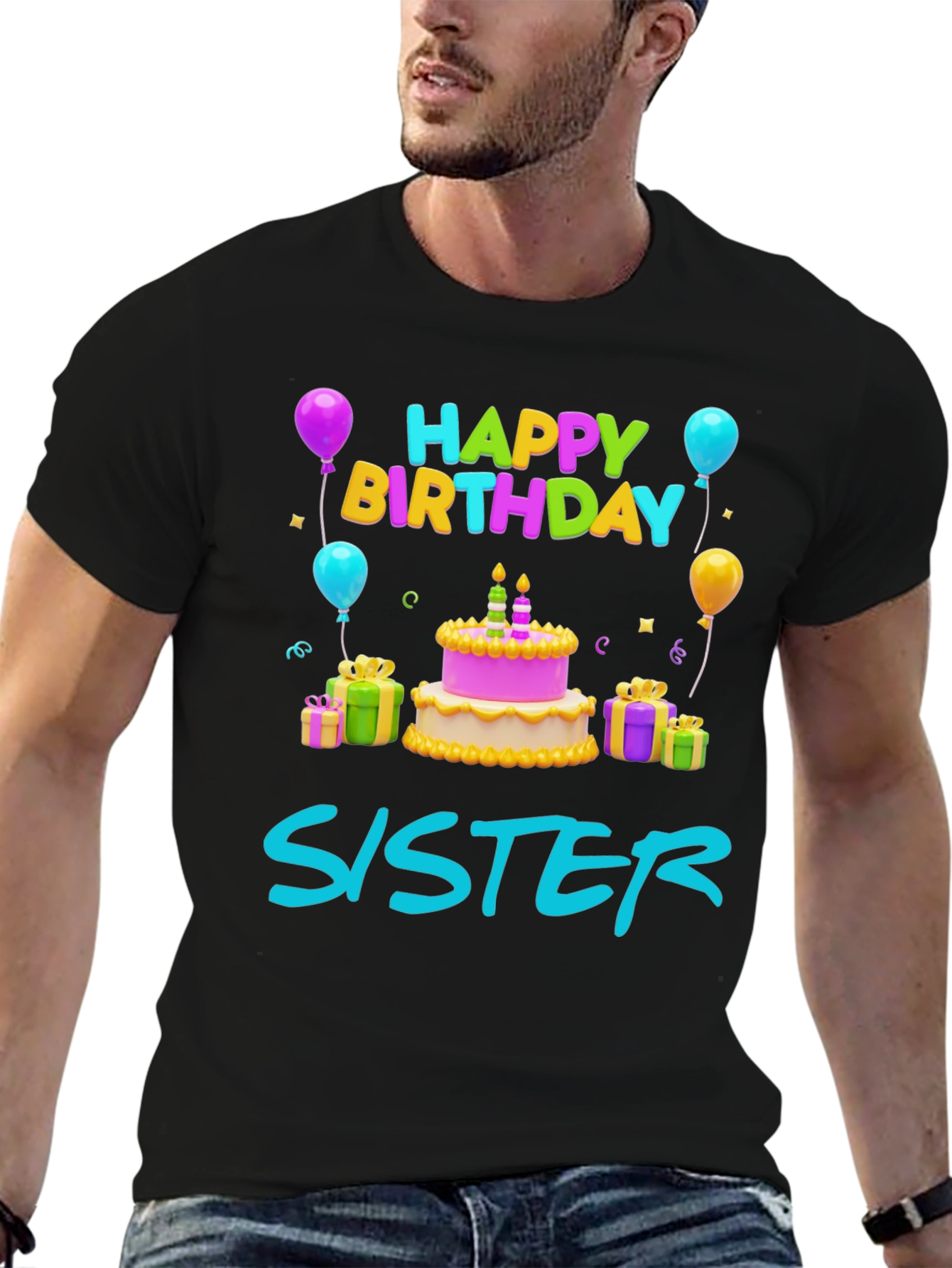 Happy Birthday Sister T-Shirt