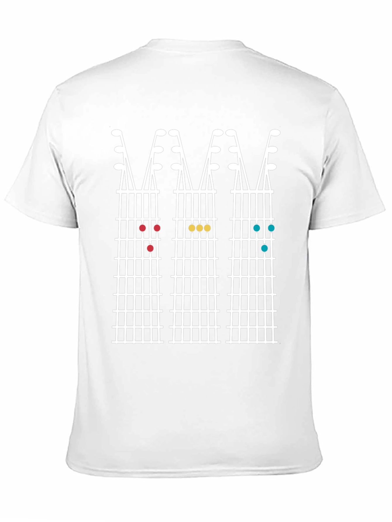 Guitar Chords Graphic Tee - Music Lover T-Shirt