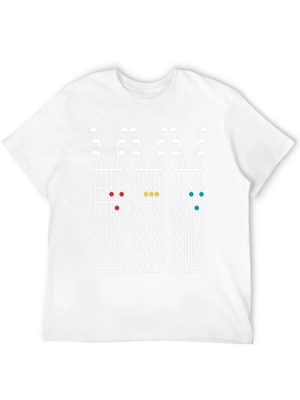 Guitar Chords Graphic Tee - Music Lover T-Shirt