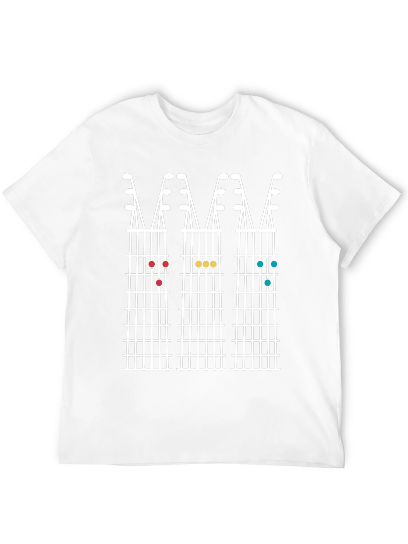 Guitar Chords Graphic Tee - Music Lover T-Shirt