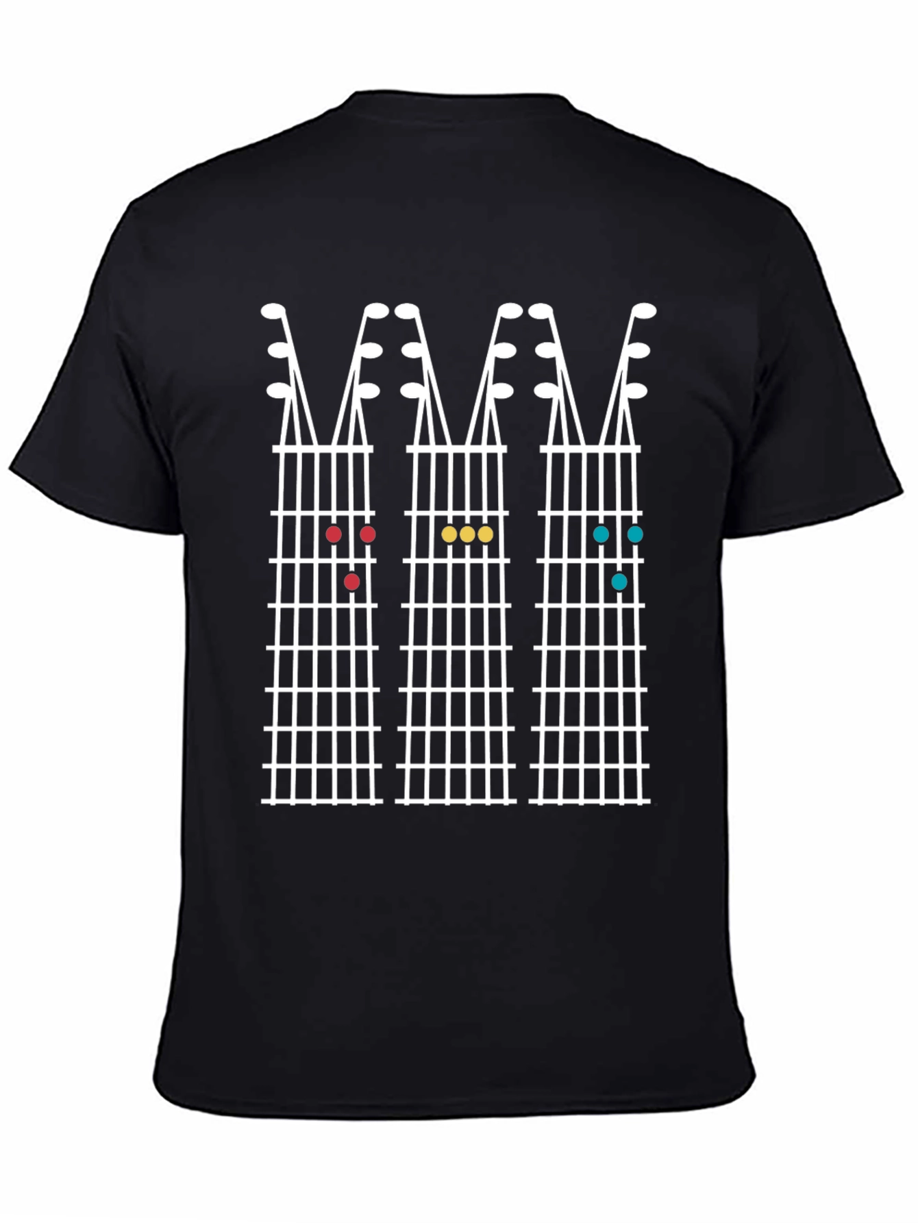 Guitar Chords Graphic Tee - Music Lover T-Shirt