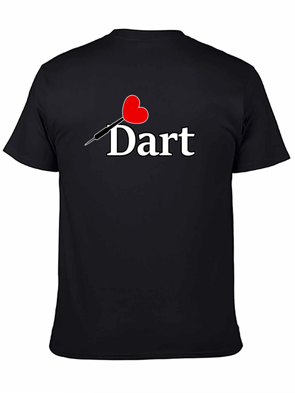 I Heart Dart T-Shirt - Novelty Graphic Tee