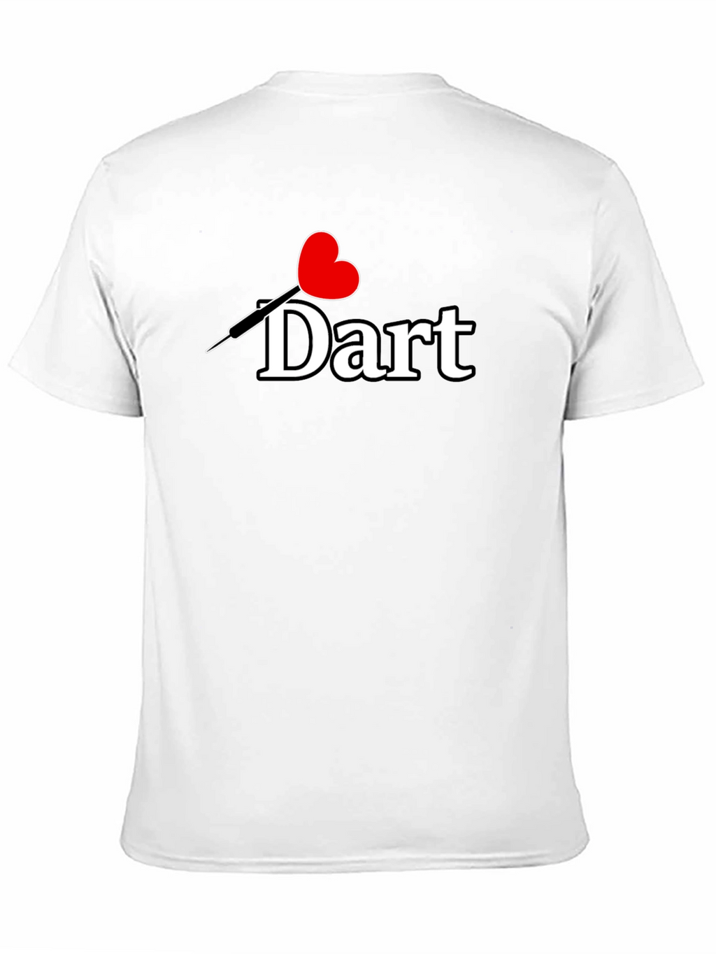 I Heart Dart T-Shirt - Novelty Graphic Tee