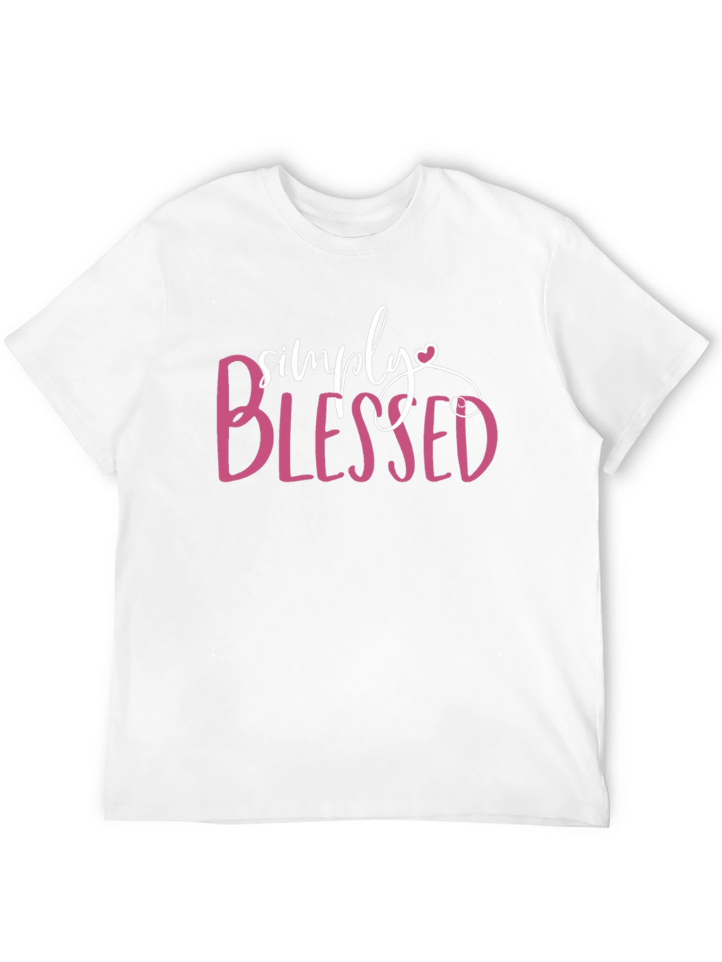 Simply Blessed Graphic T-Shirt - Stylish Comfort Fit