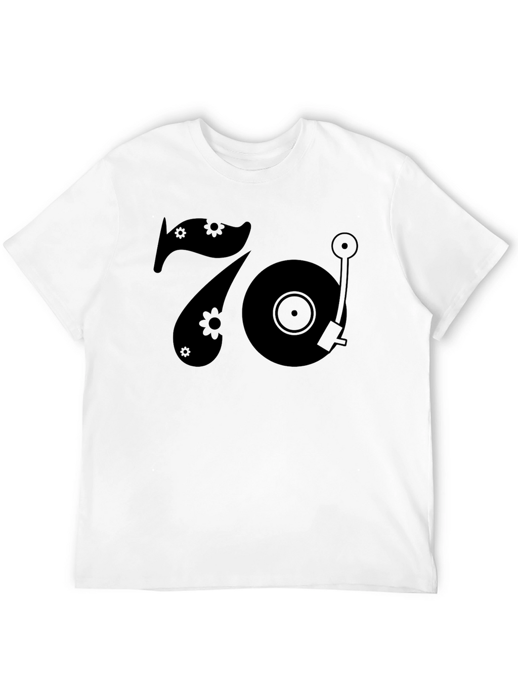 Retro 70s Record Player T-Shirt