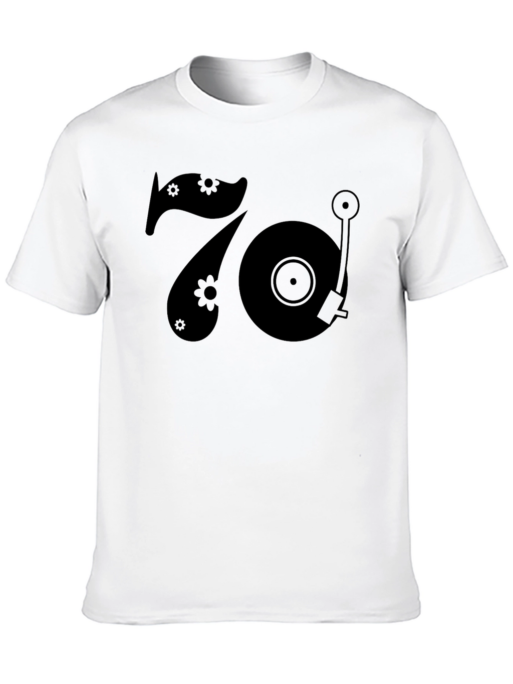 Retro 70s Record Player T-Shirt