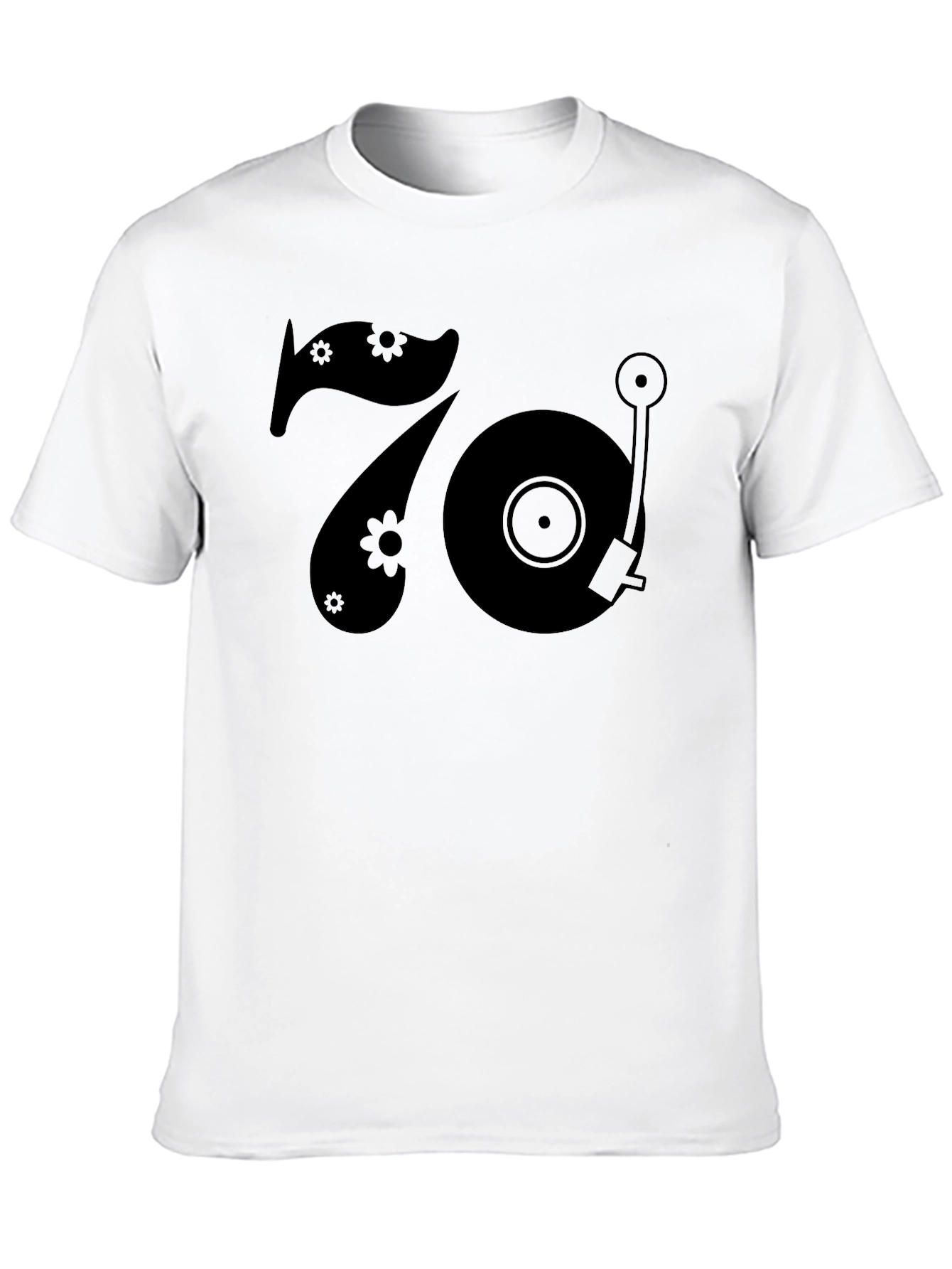 Retro 70s Record Player T-Shirt