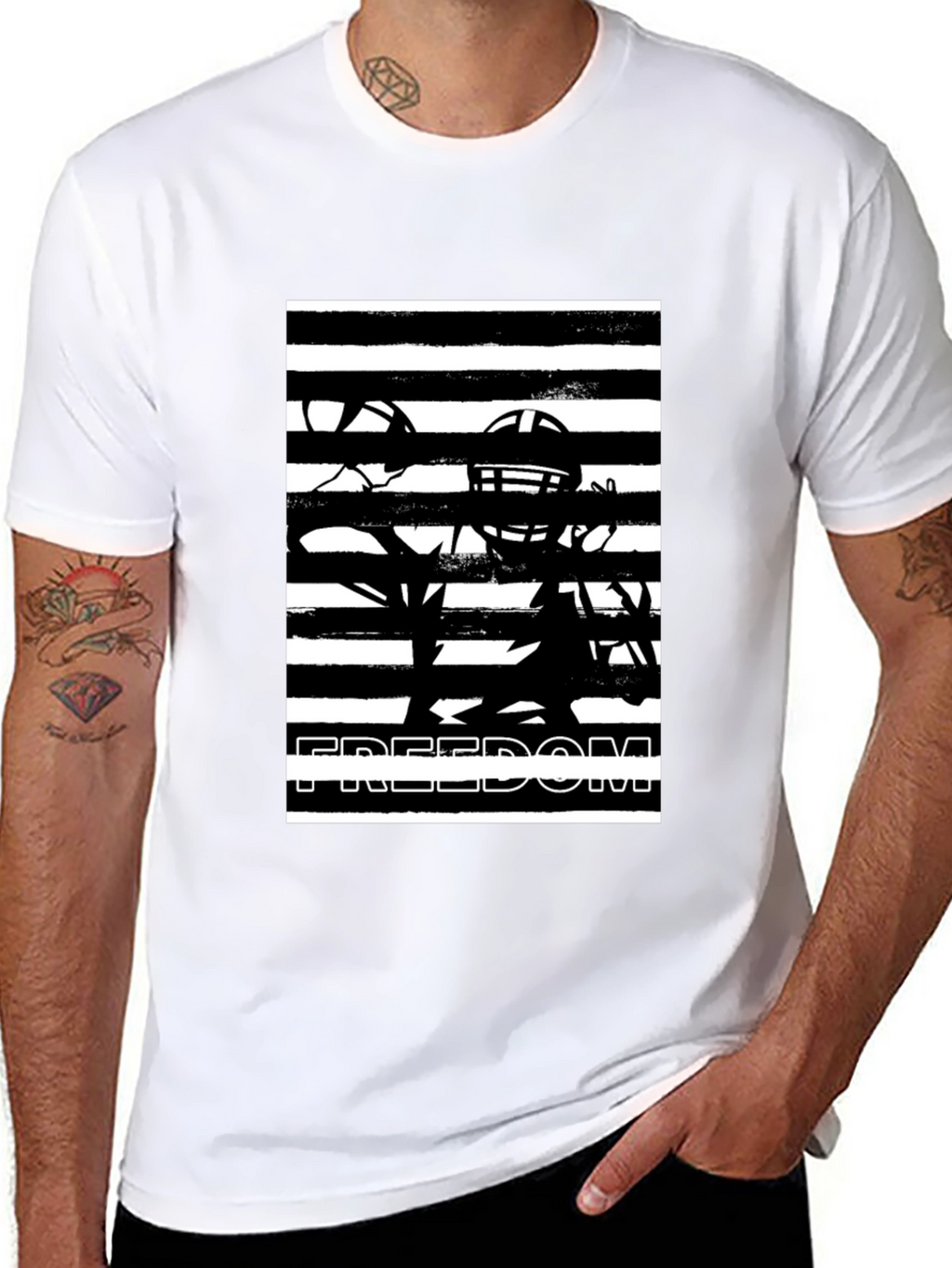 Freedom Football Graphic Tee