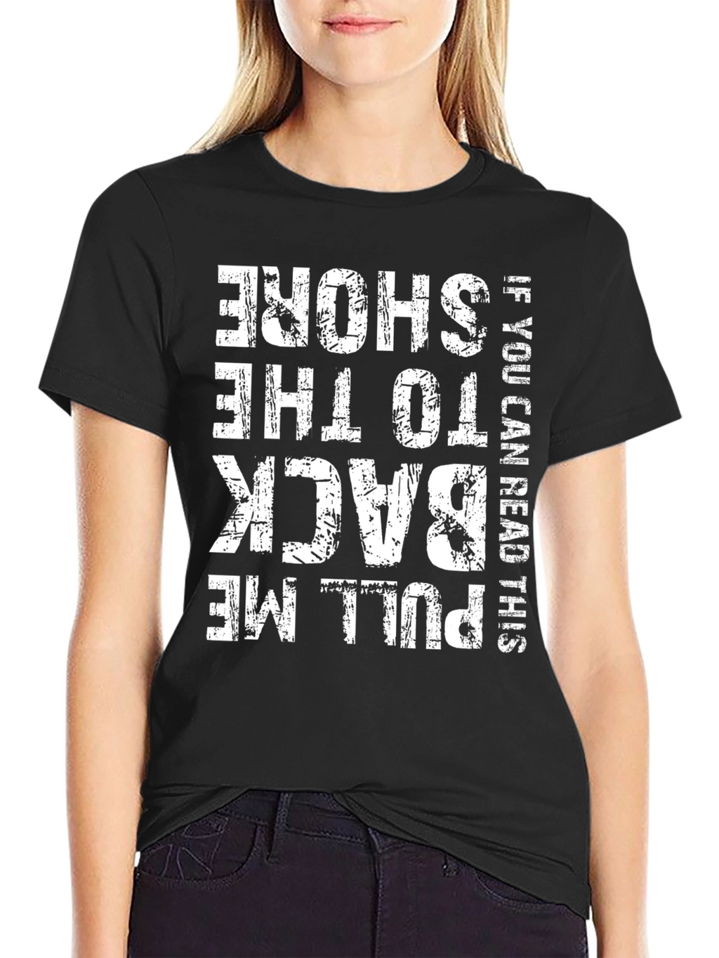 Pull Me Back to the Shore Novelty Tee