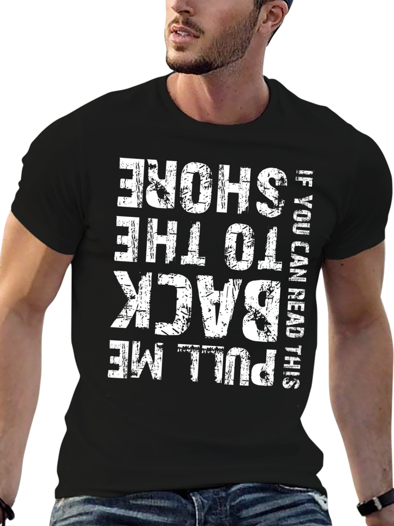 Pull Me Back to the Shore Novelty Tee