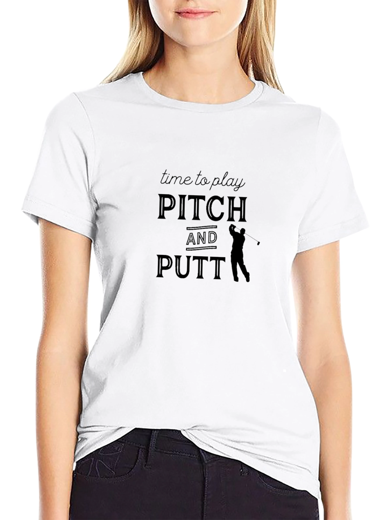 Pitch and Putt Golf T-Shirt - Time to Play!