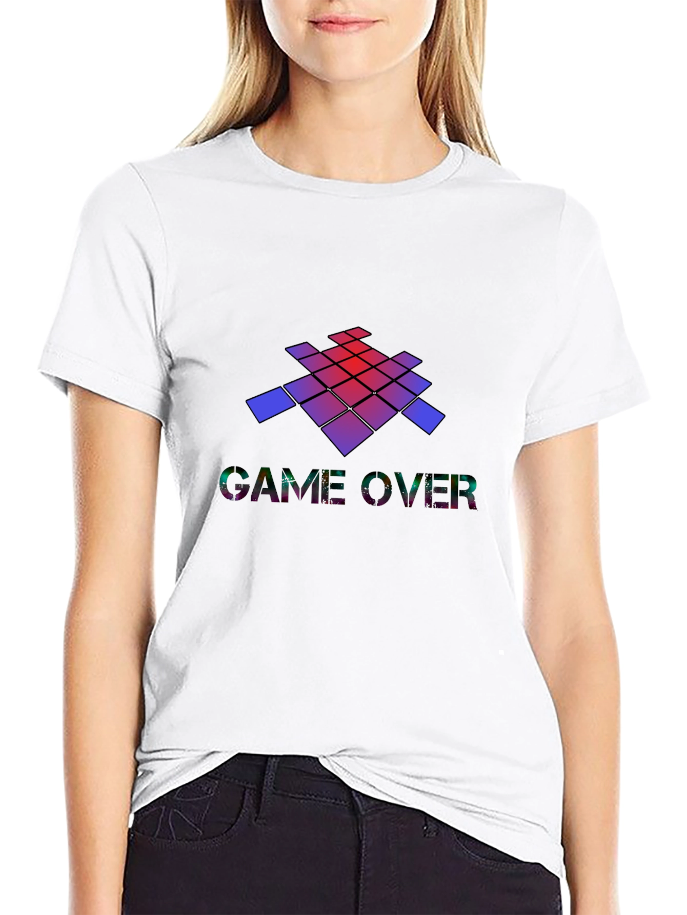 Game Over Graphic Tee - Retro Gaming T-Shirt