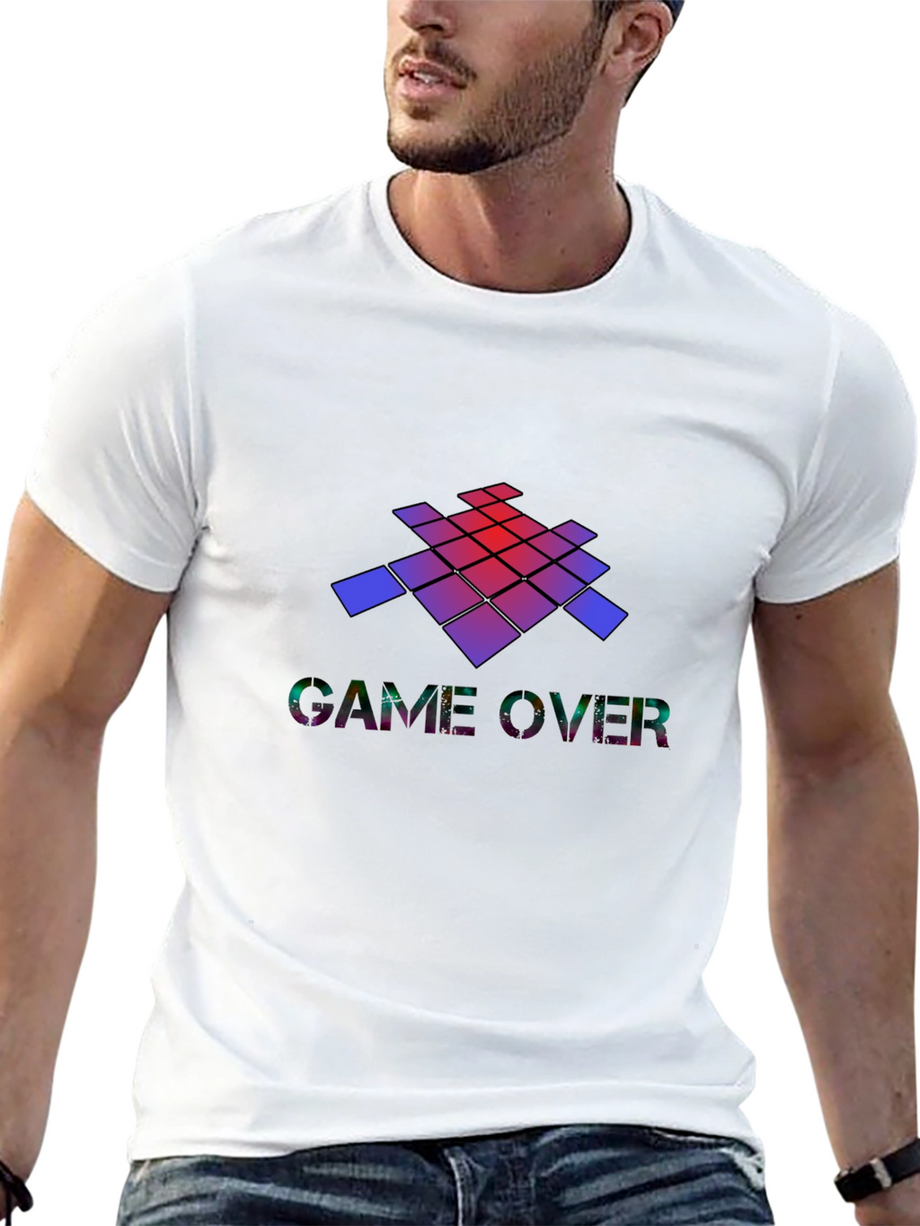 Game Over Graphic Tee - Retro Gaming T-Shirt