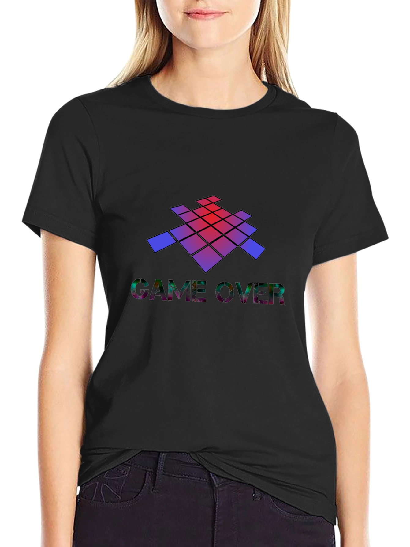 Game Over Graphic Tee - Retro Gaming T-Shirt