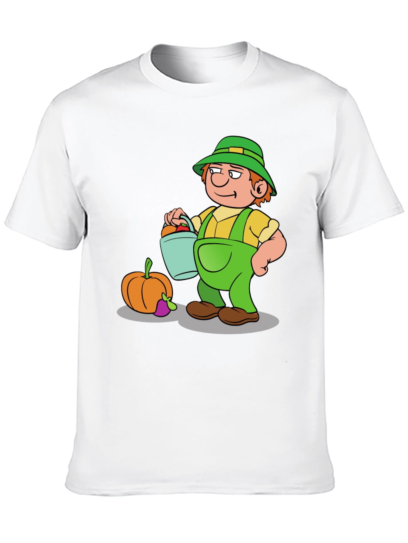 Cartoon Farmer Graphic Tee