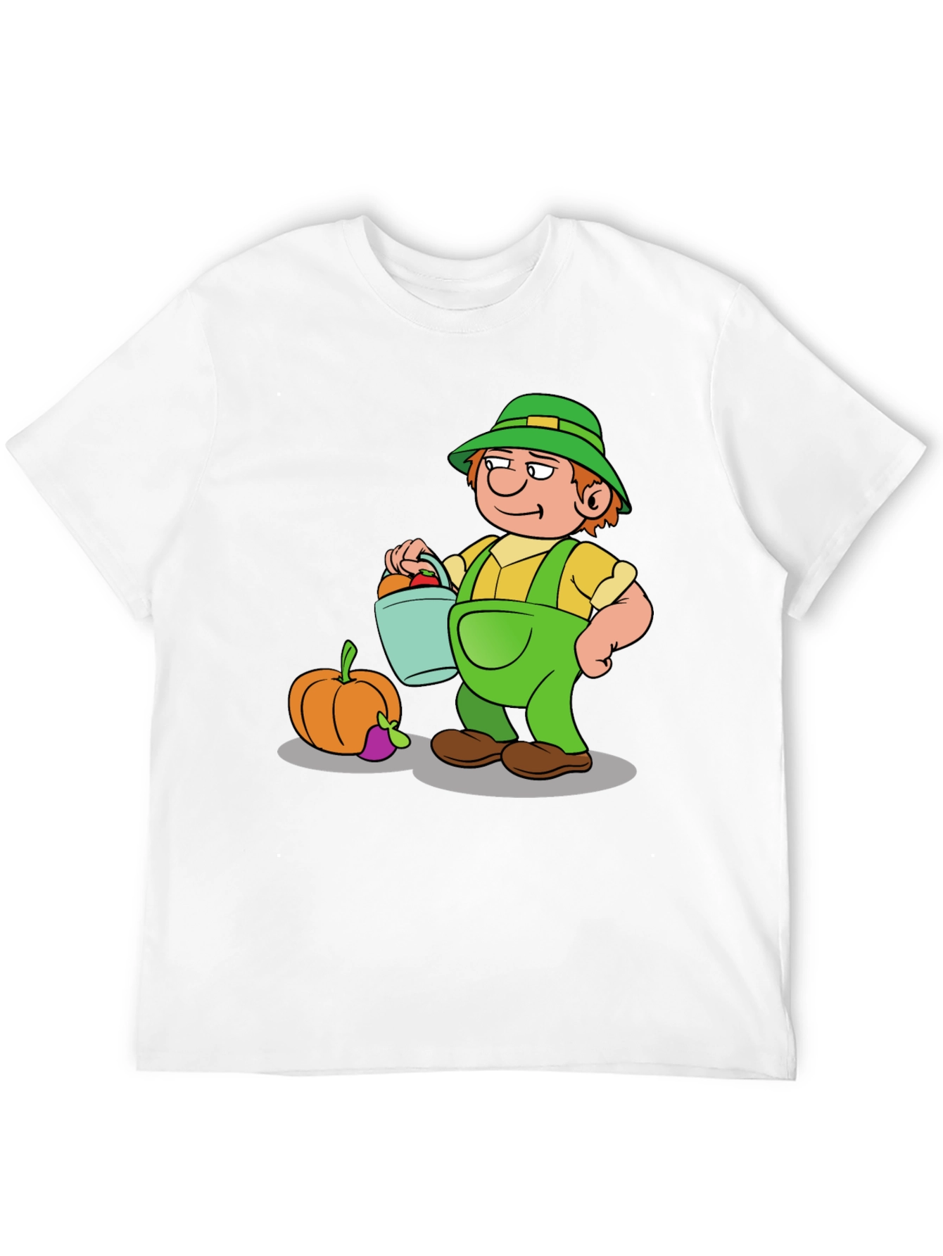 Cartoon Farmer Graphic Tee