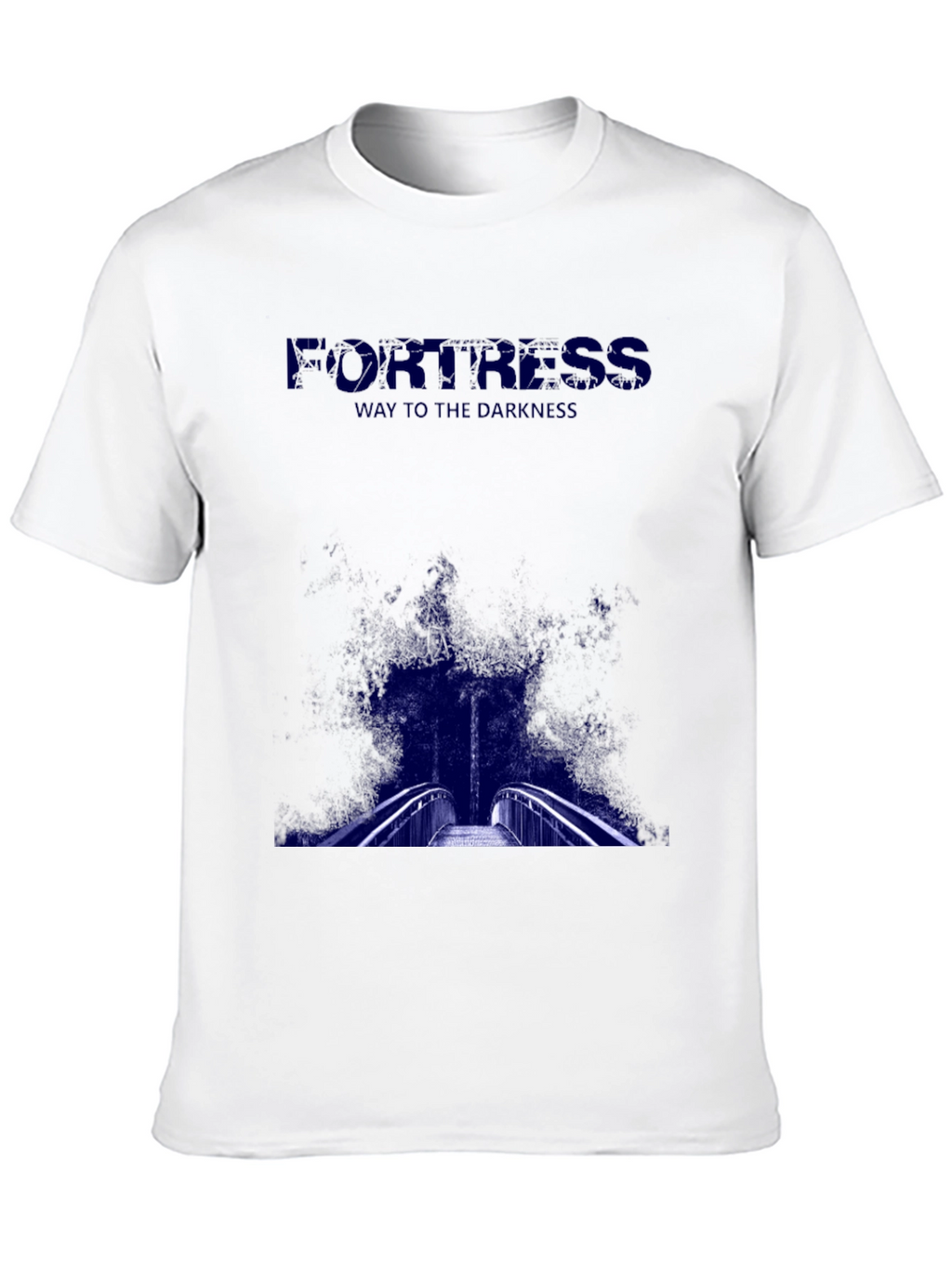 Fortress Way To The Darkness Black T-Shirt