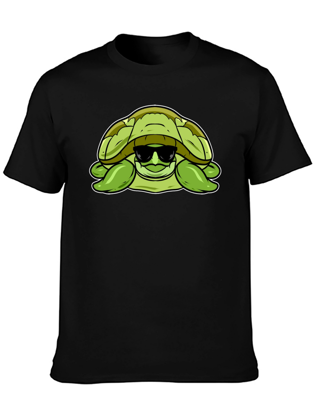 Cool Turtle Graphic T-Shirt