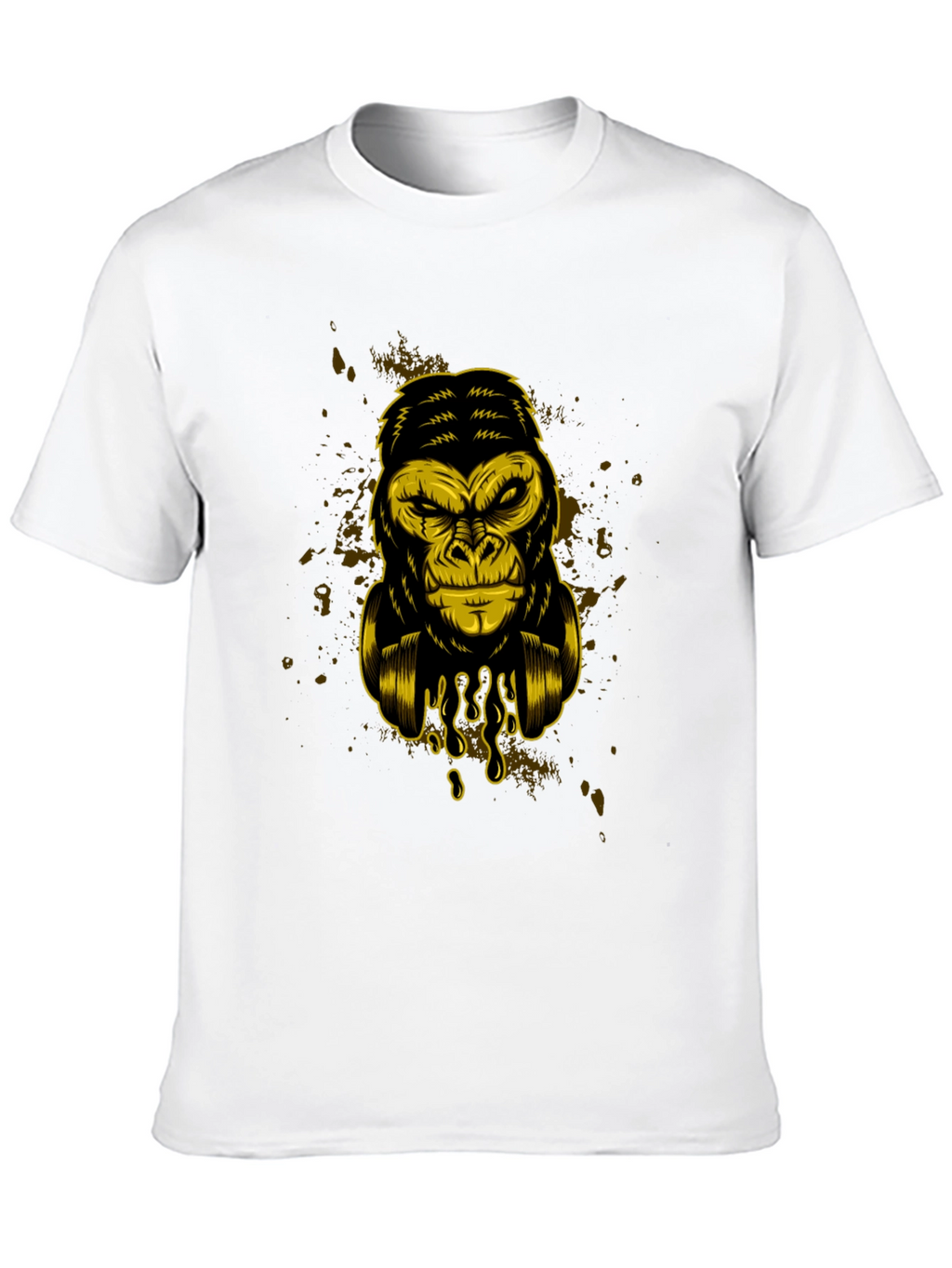 Cool Gorilla Graphic T-Shirt - Black