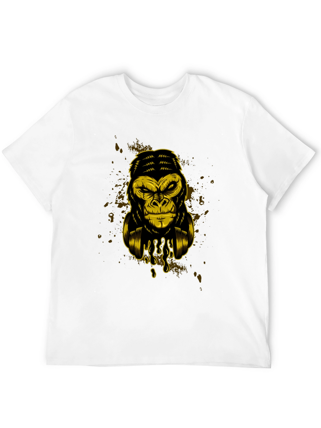 Cool Gorilla Graphic T-Shirt - Black