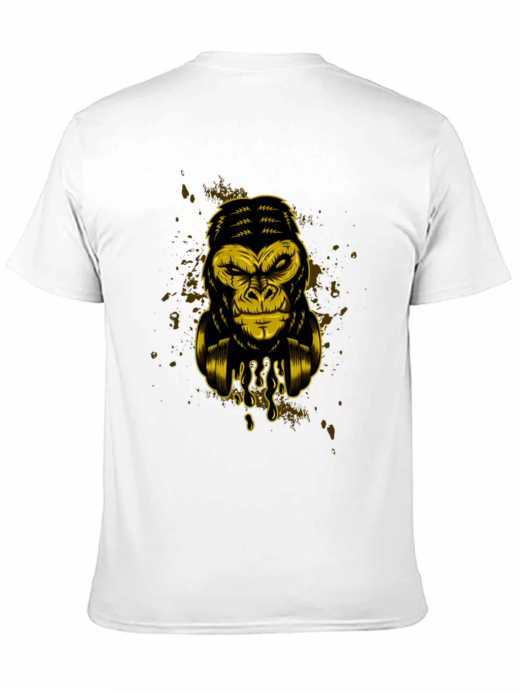 Cool Gorilla Graphic T-Shirt - Black