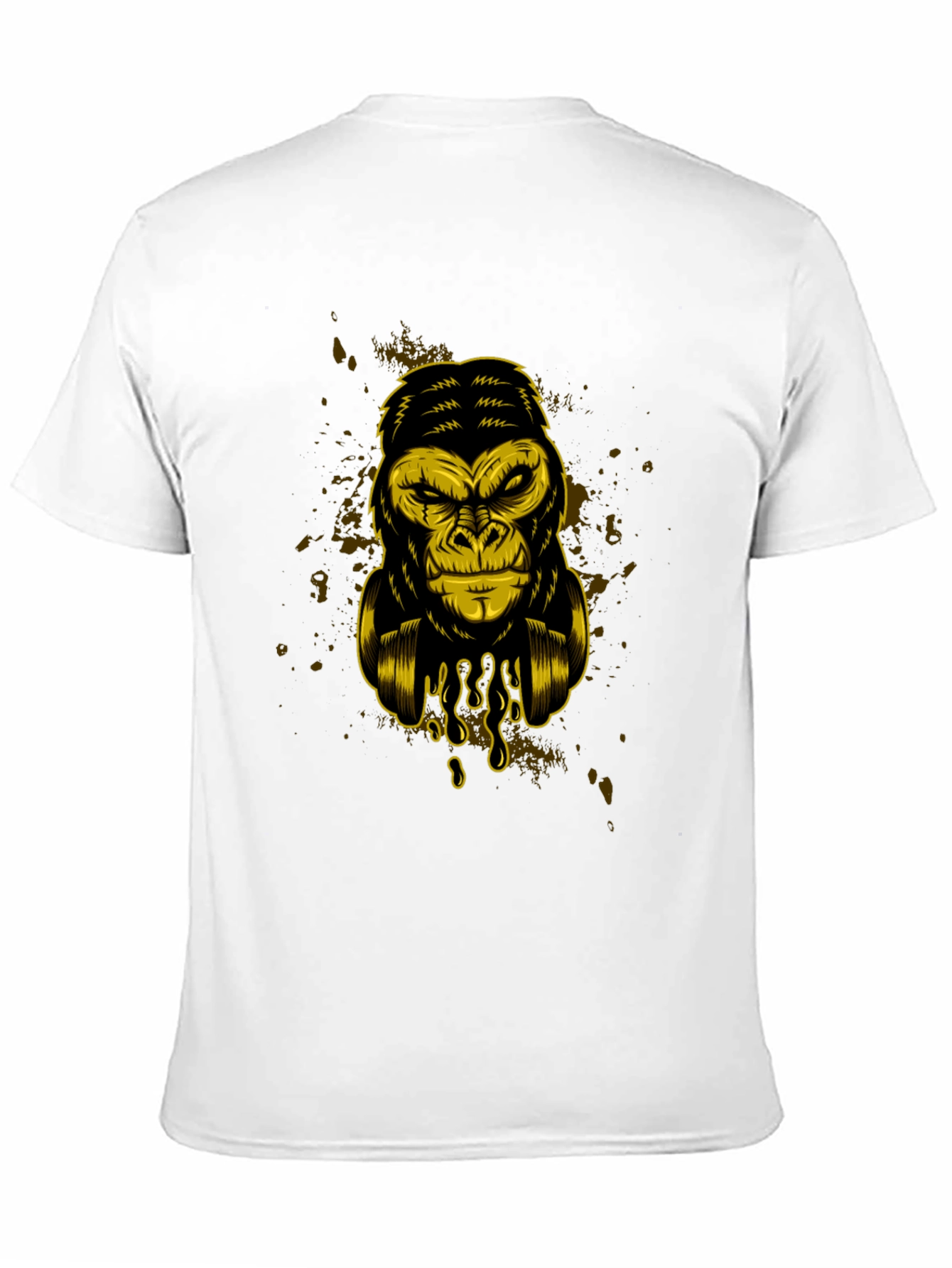 Cool Gorilla Graphic T-Shirt - Black