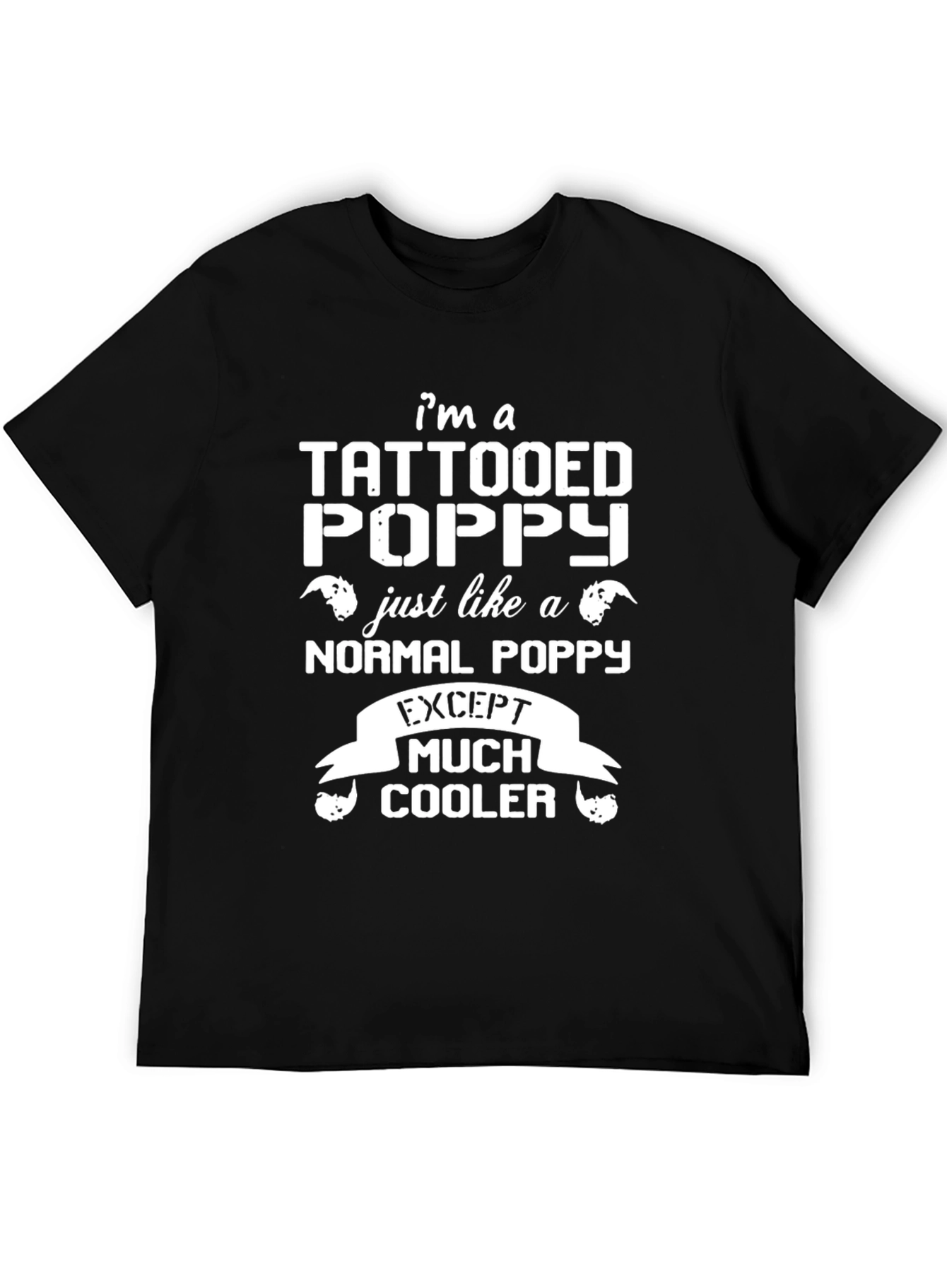 Tattooed Poppy Graphic T-Shirt