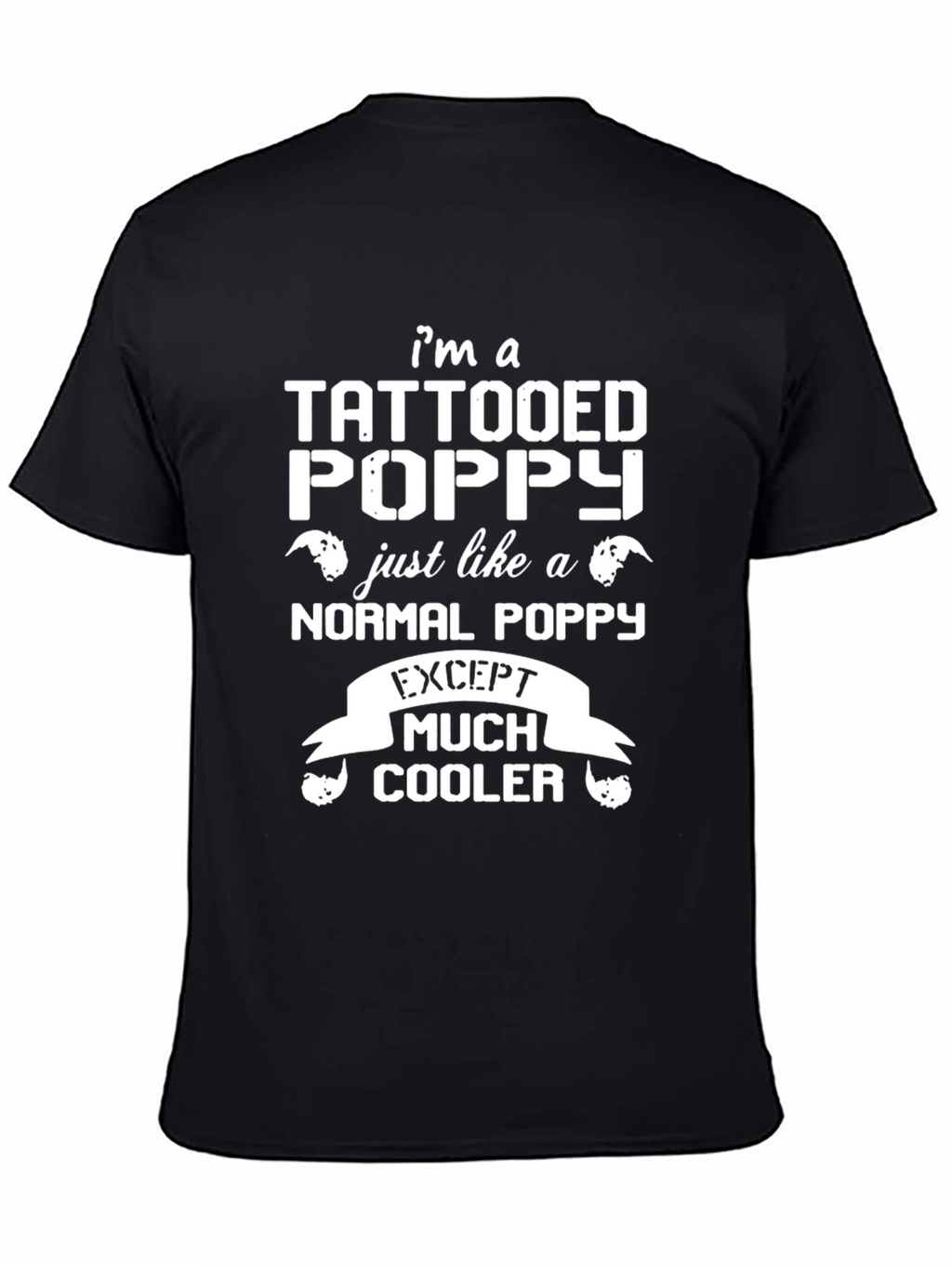 Tattooed Poppy Graphic T-Shirt