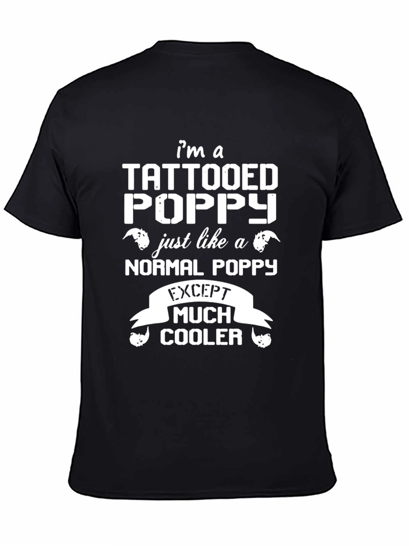 Tattooed Poppy Graphic T-Shirt