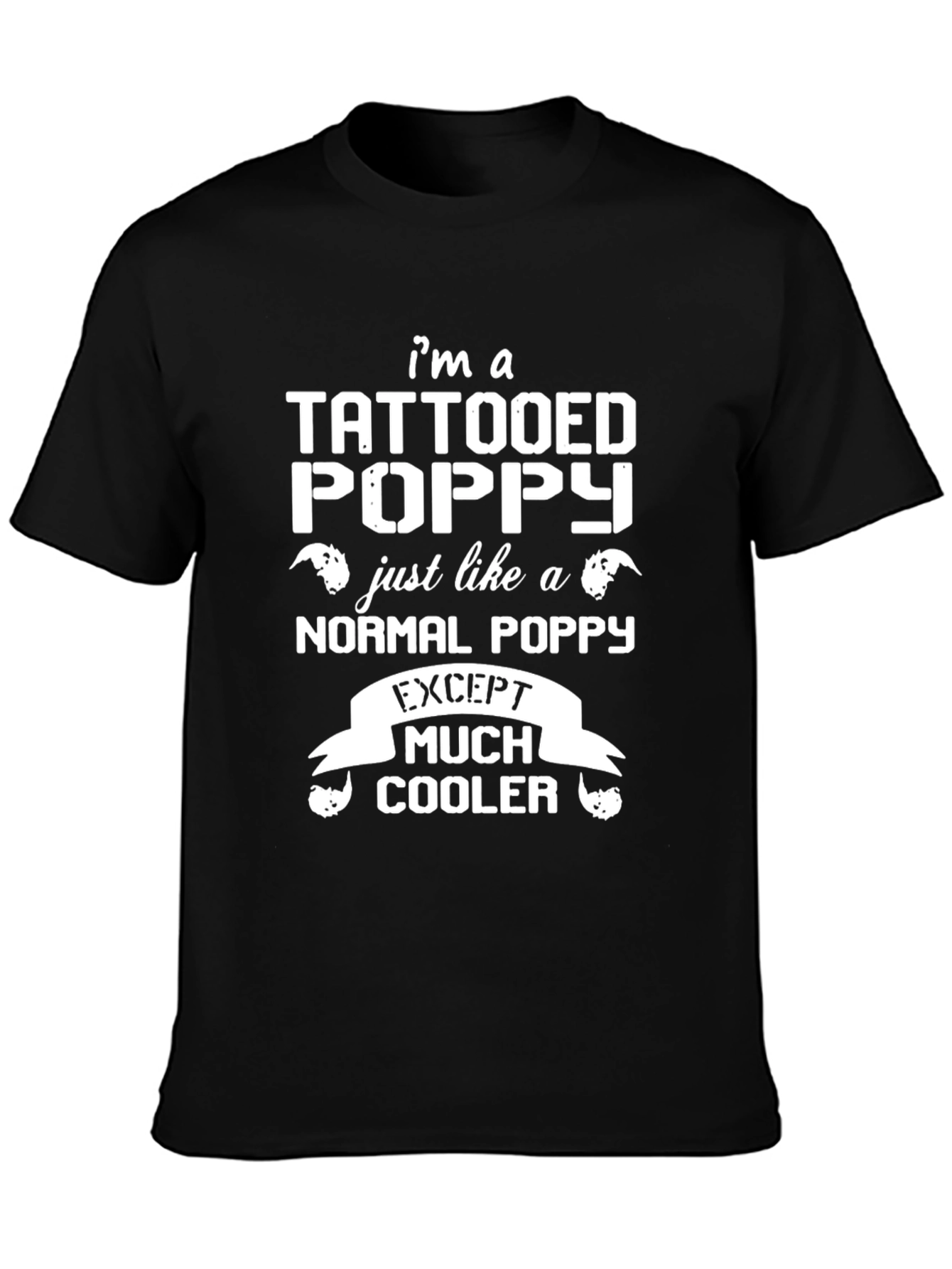 Tattooed Poppy Graphic T-Shirt