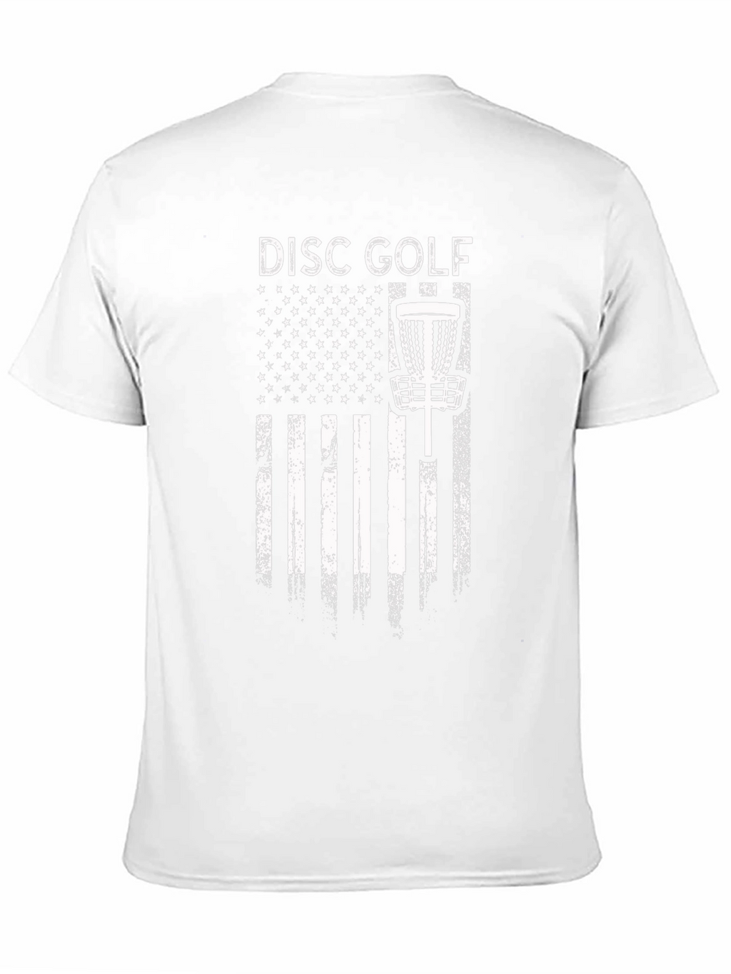 Disc Golf Patriotic T-Shirt - Black