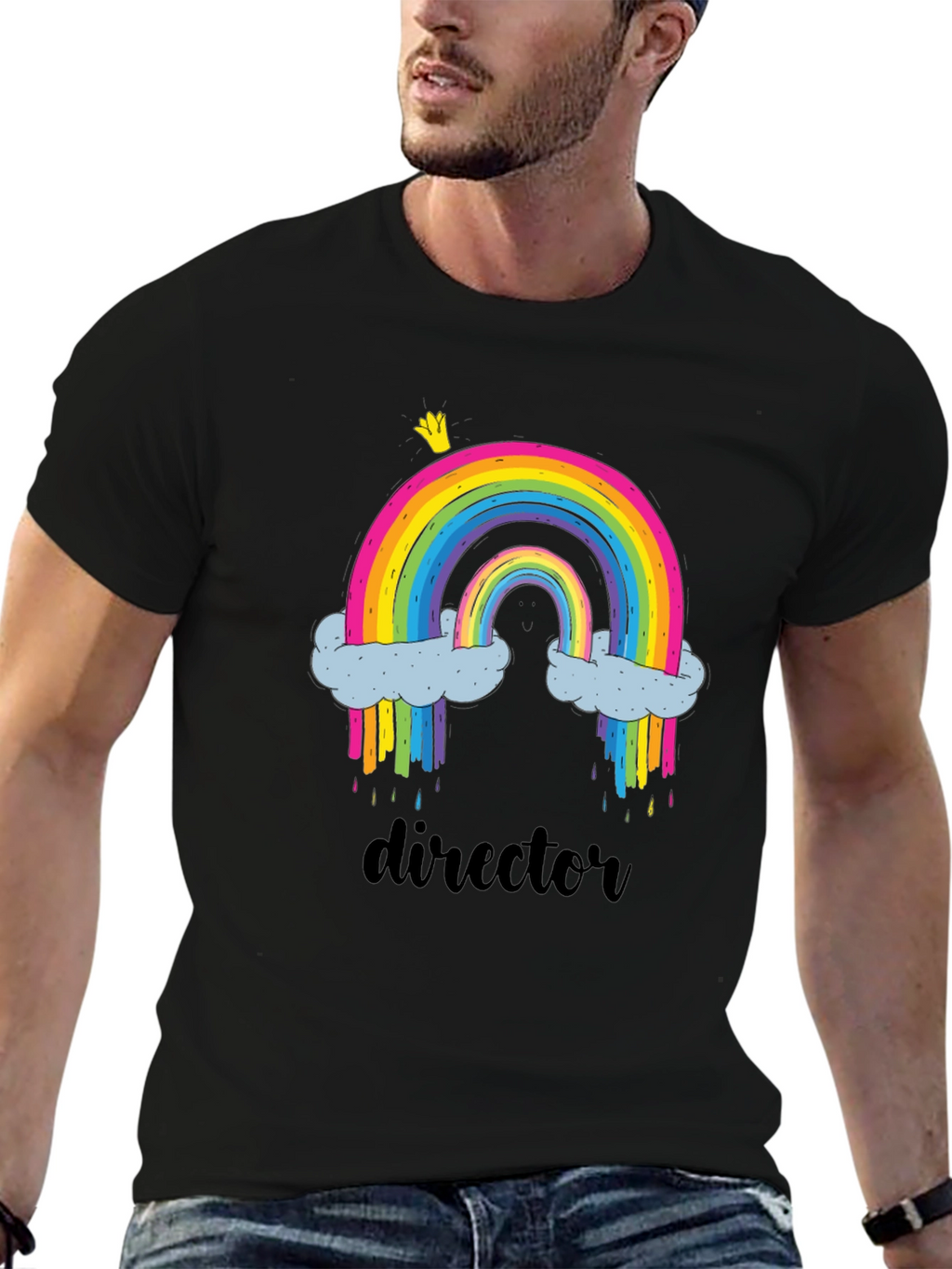 Director Rainbow Graphic Tee