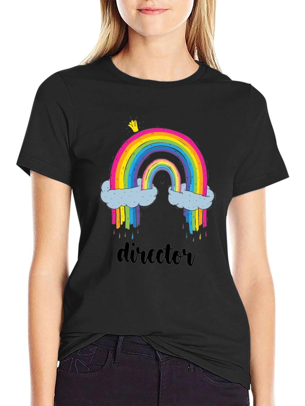 Director Rainbow Graphic Tee