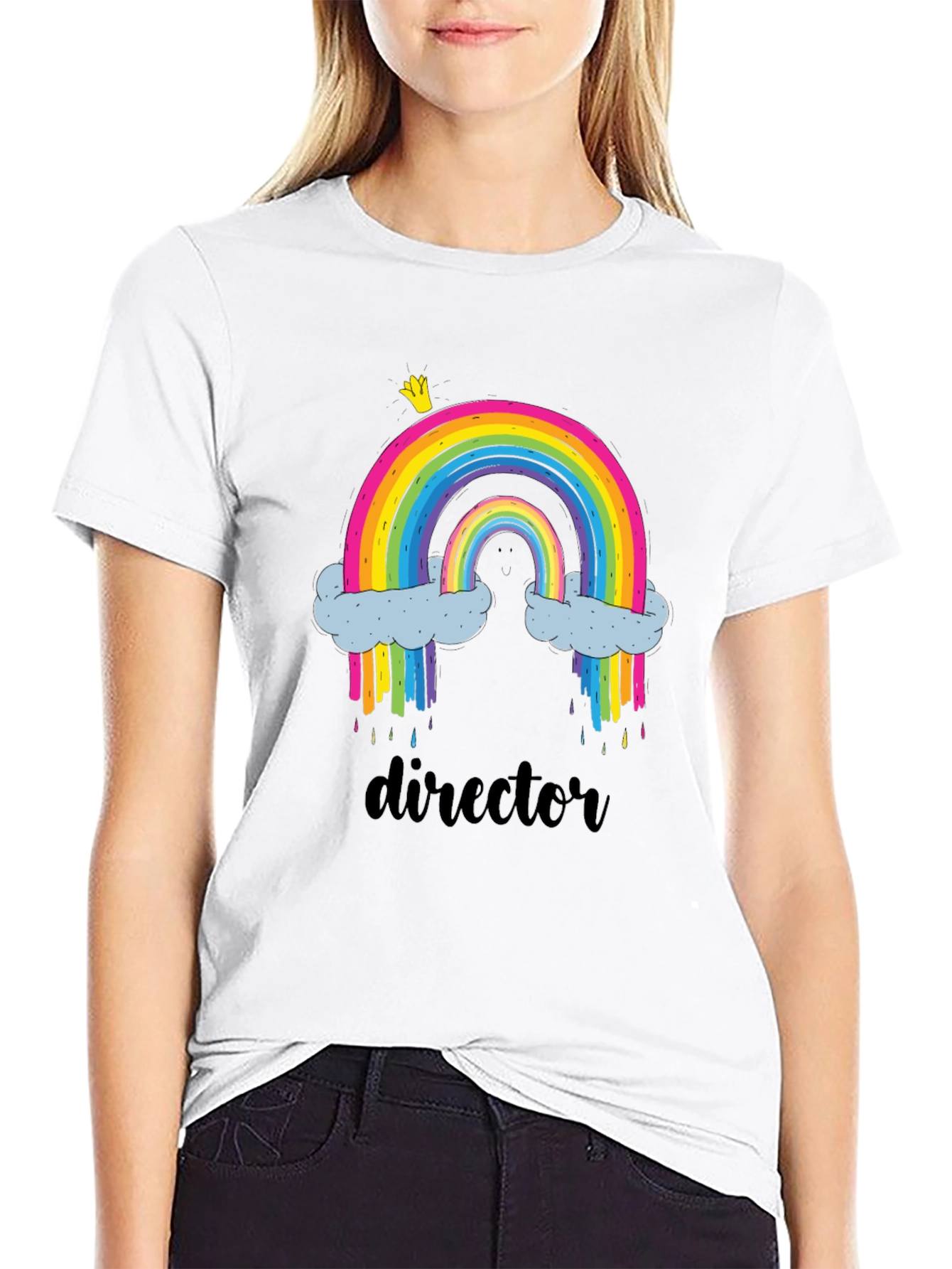 Director Rainbow Graphic Tee