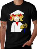Graduation Girl Black T-Shirt