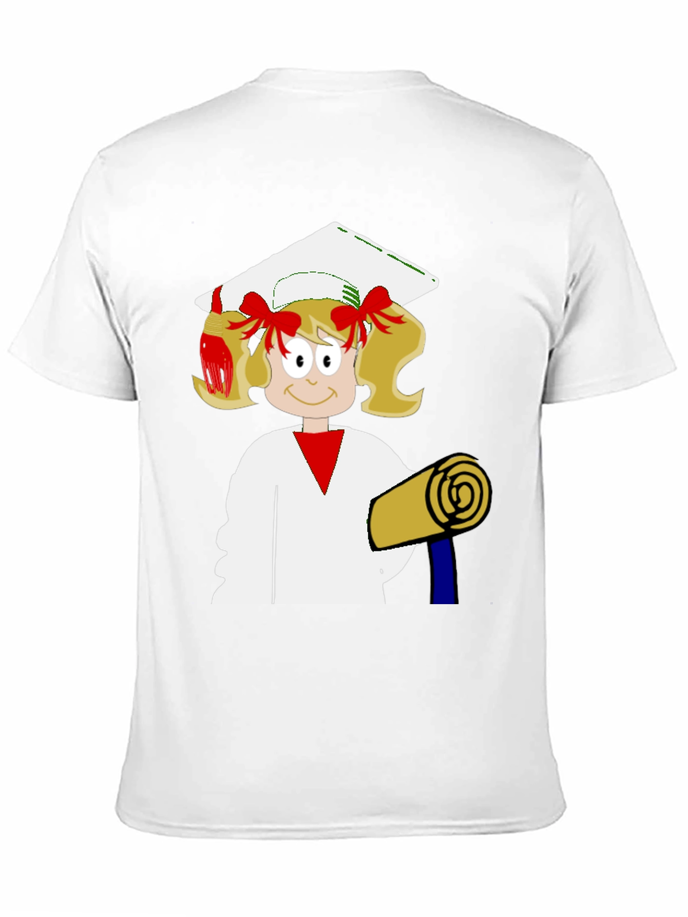 Graduation Girl Black T-Shirt