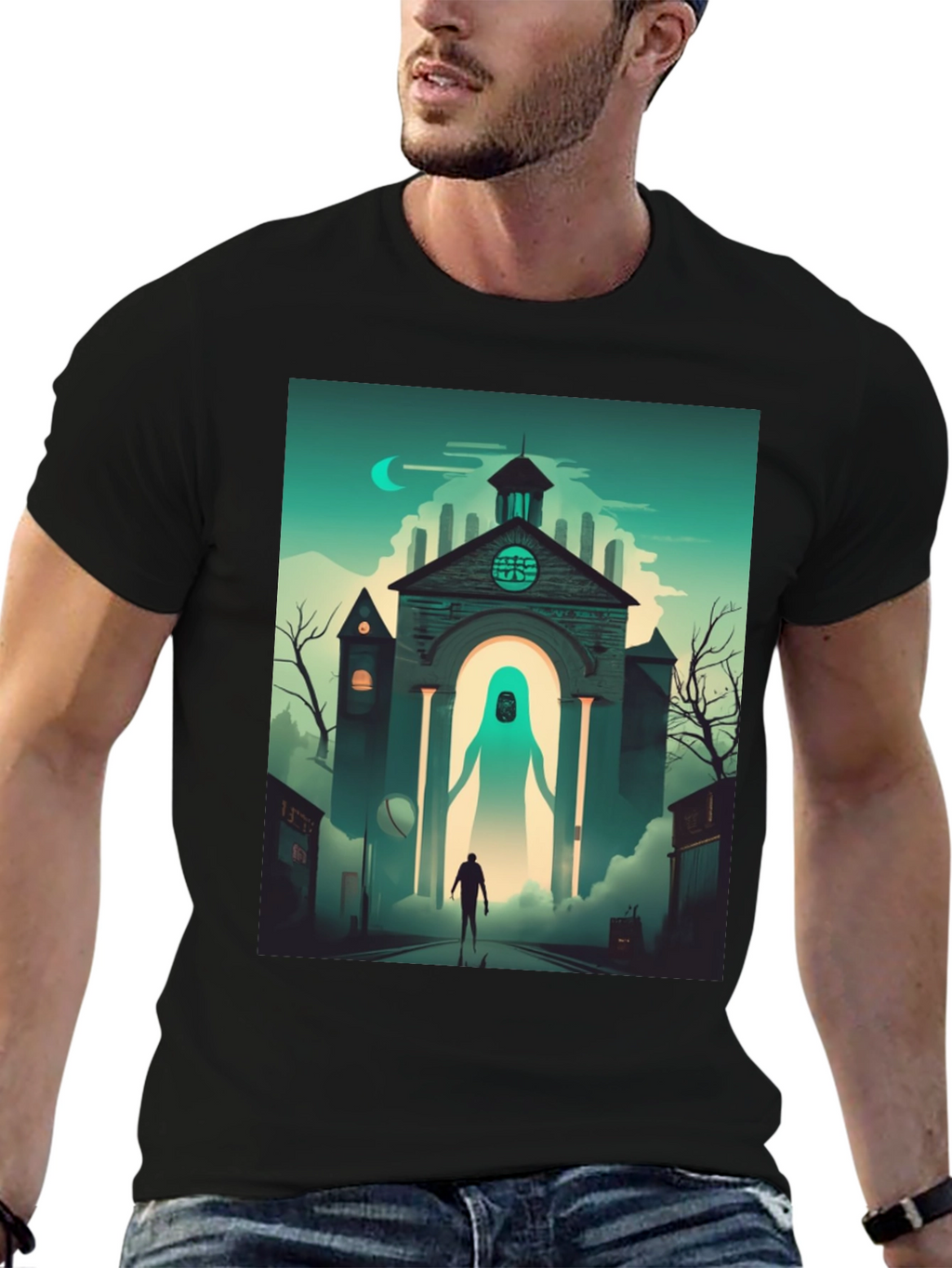 Mystic Encounter Graphic Tee - Urban Style