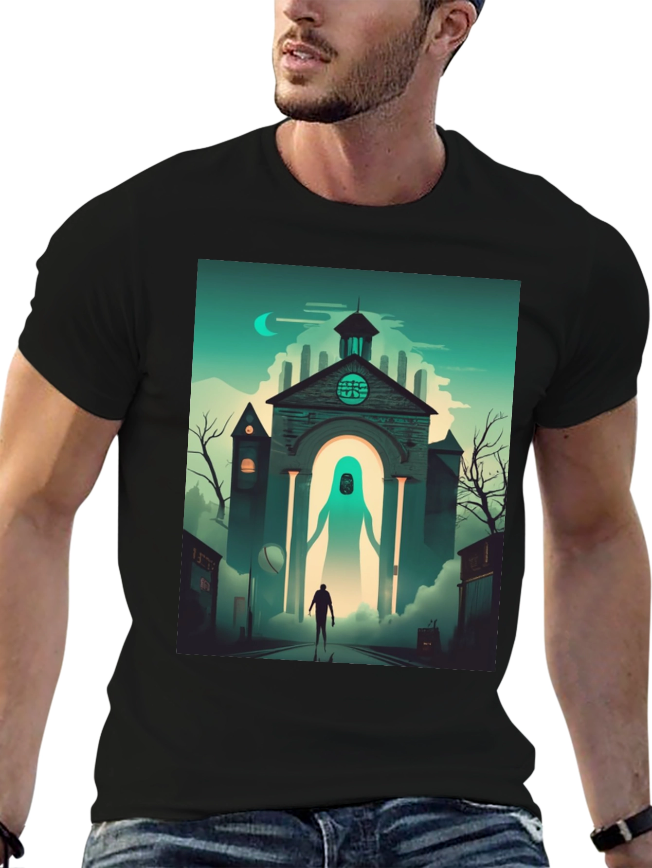 Mystic Encounter Graphic Tee - Urban Style