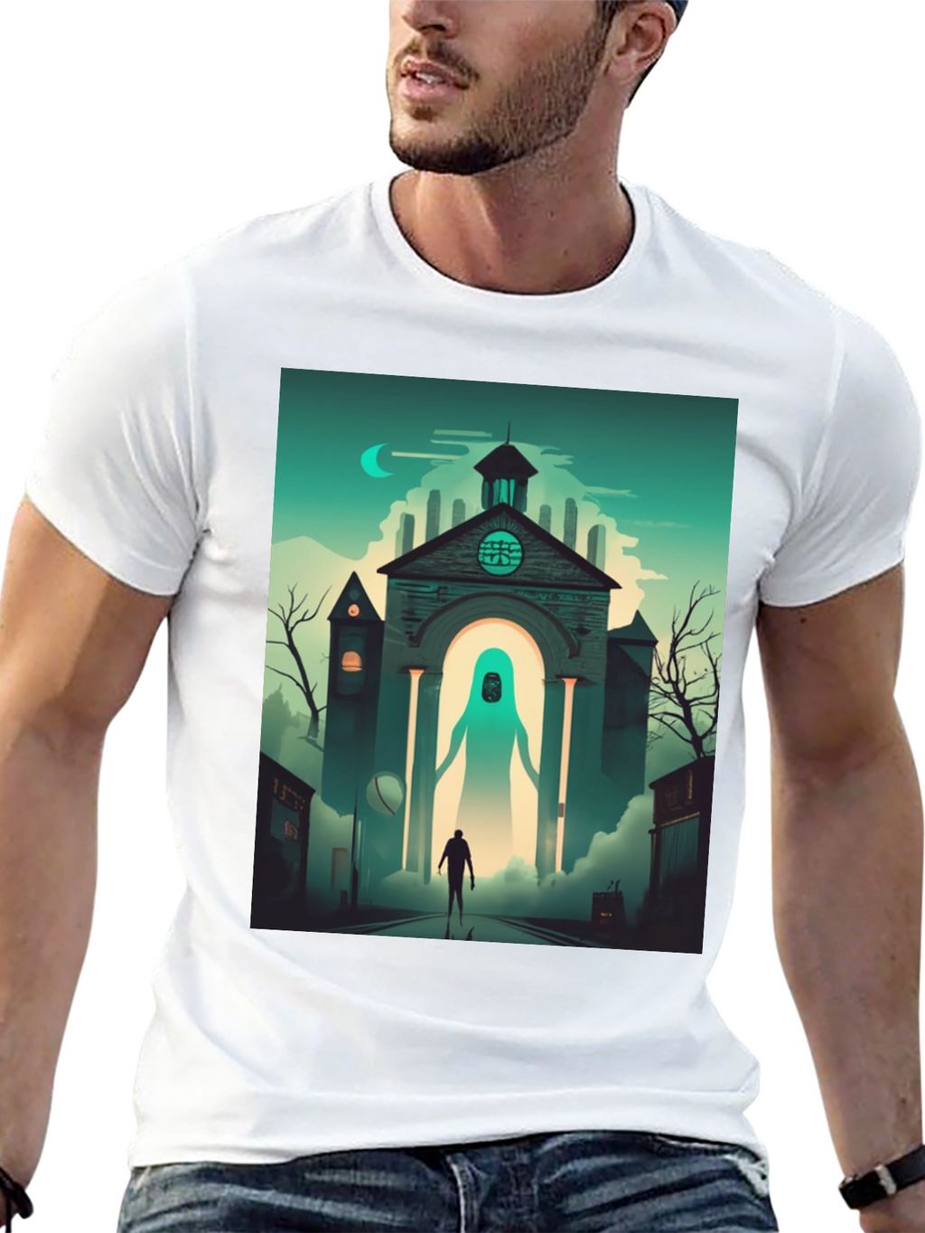Mystic Encounter Graphic Tee - Urban Style