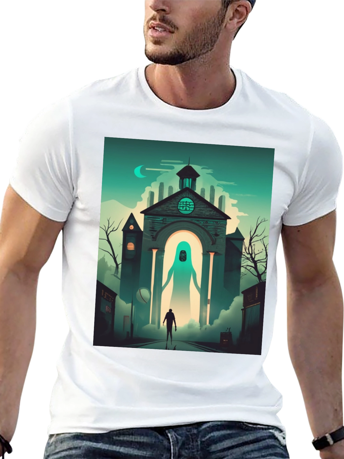 Mystic Encounter Graphic Tee - Urban Style
