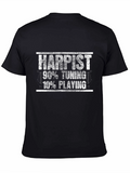 Harpist Funny Music T-Shirt - 90% Tuning 10% Playing