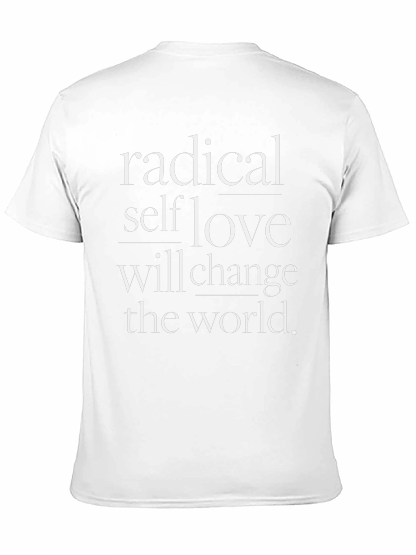 Radical Self Love Graphic T-Shirt - Black
