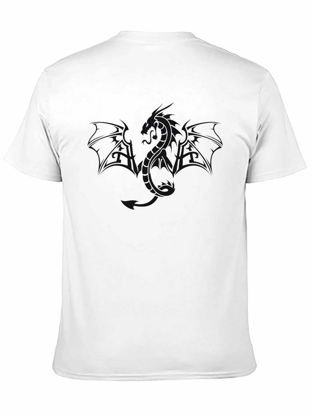 Classic Black Cotton Blend Tee