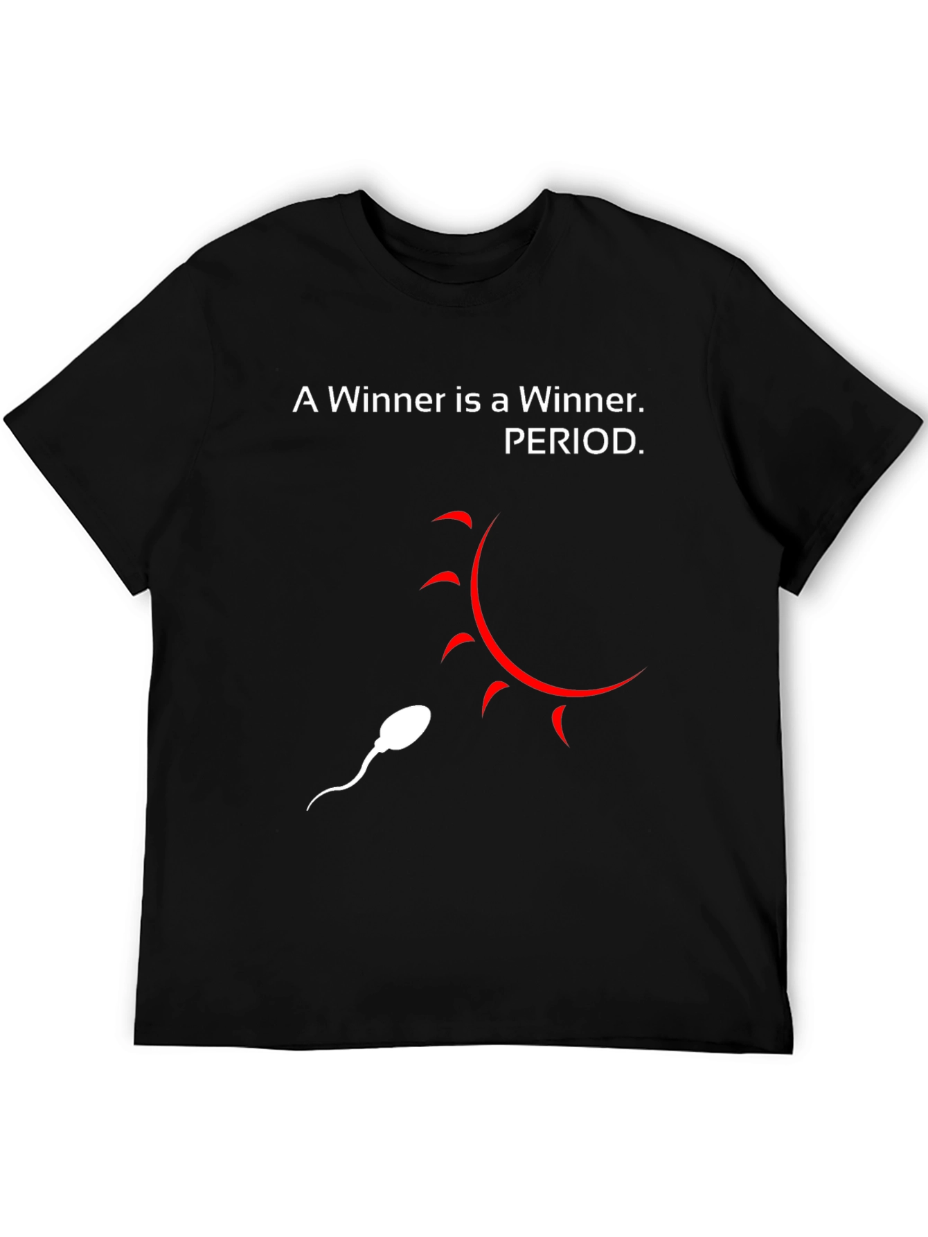 Humorous A Winner is a Winner Graphic T-Shirt