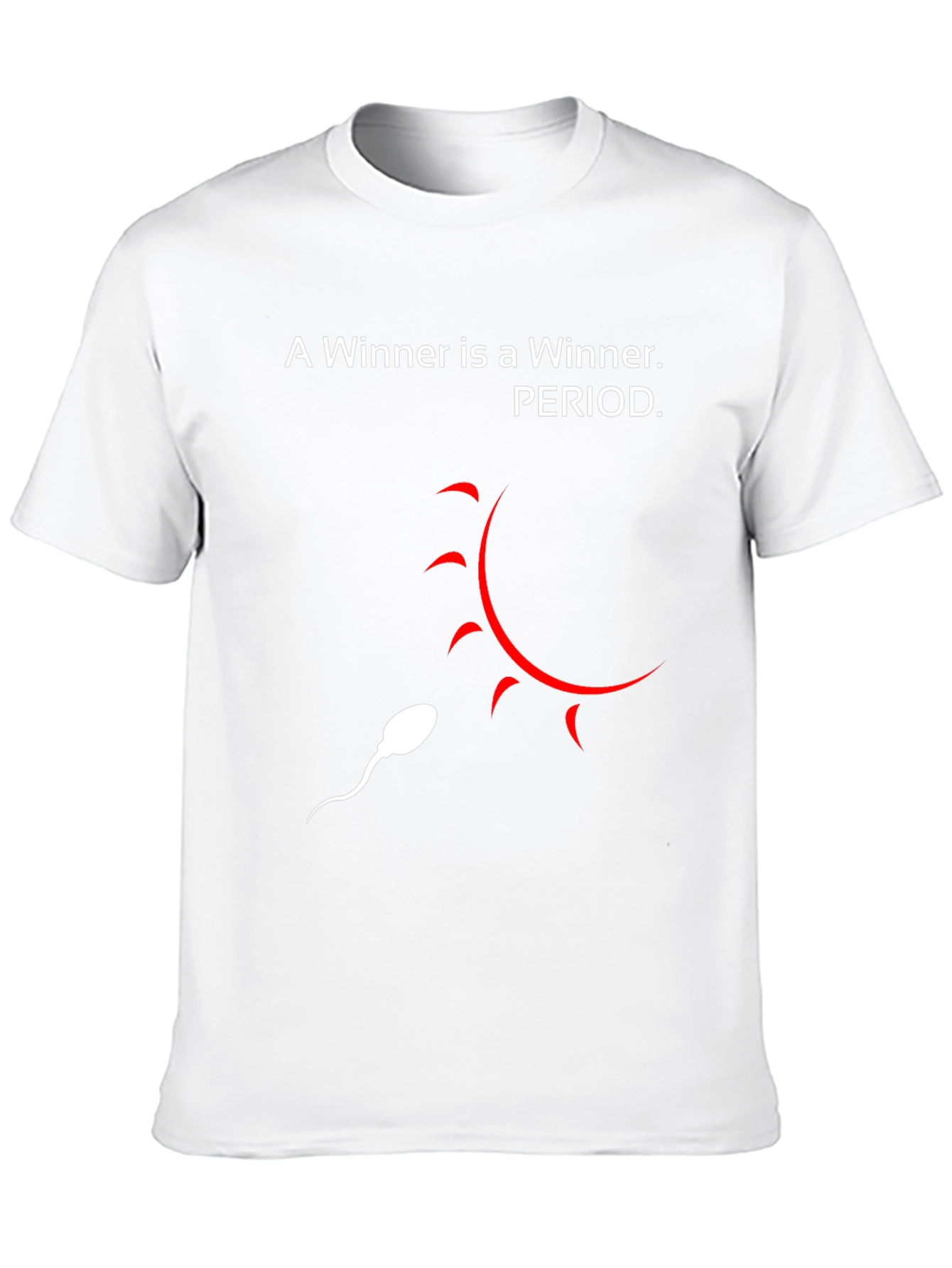 Humorous A Winner is a Winner Graphic T-Shirt
