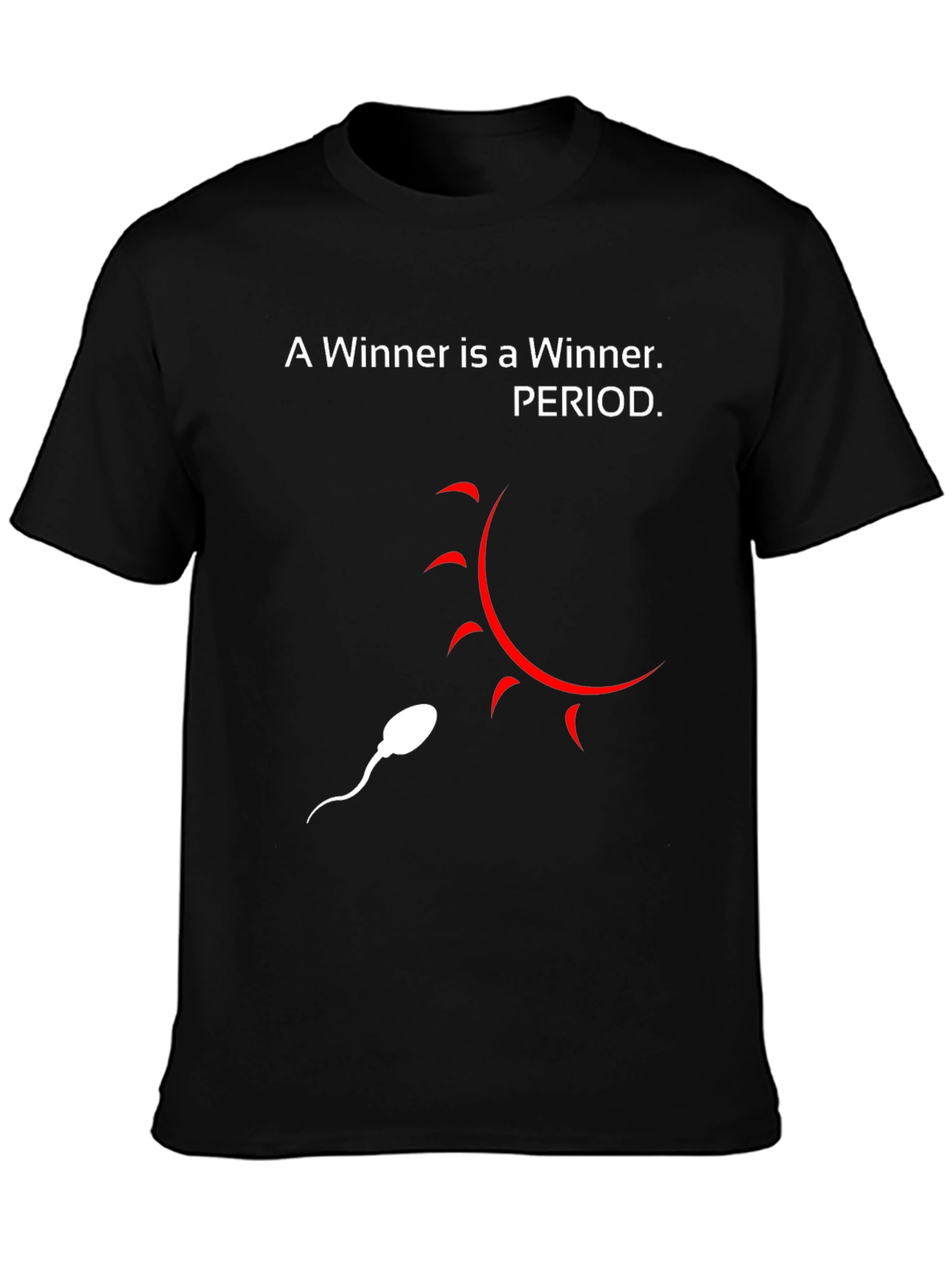Humorous A Winner is a Winner Graphic T-Shirt