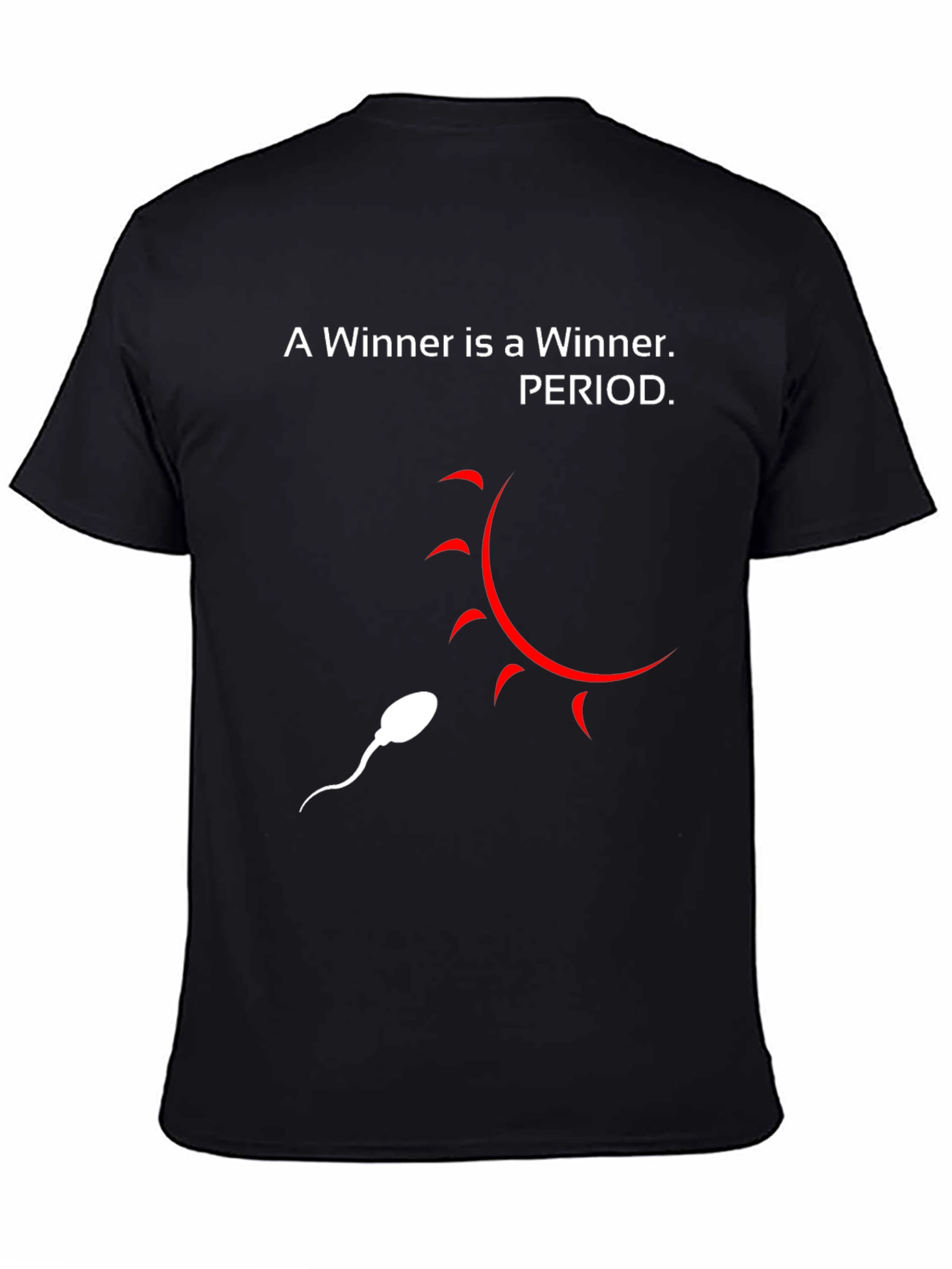 Humorous A Winner is a Winner Graphic T-Shirt