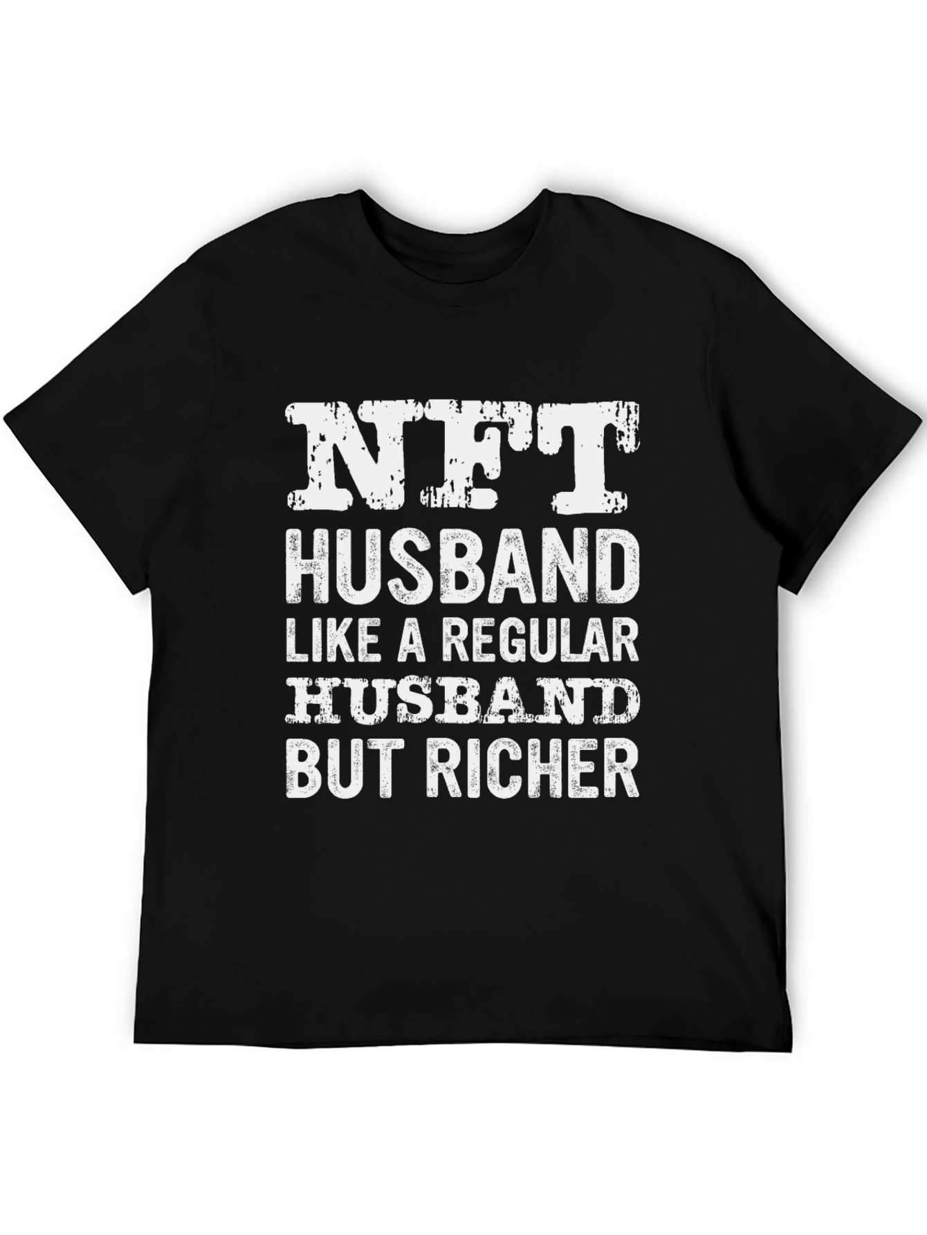 NFT Husband Graphic T-Shirt - Novelty Tee