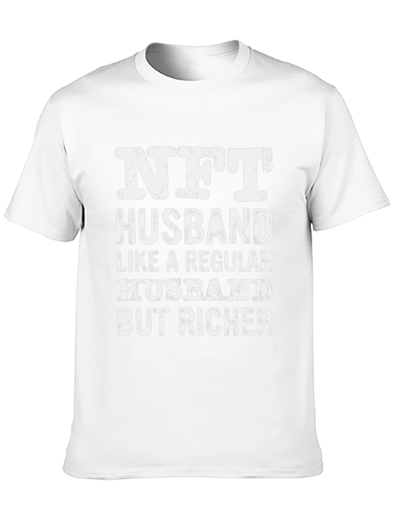 NFT Husband Graphic T-Shirt - Novelty Tee